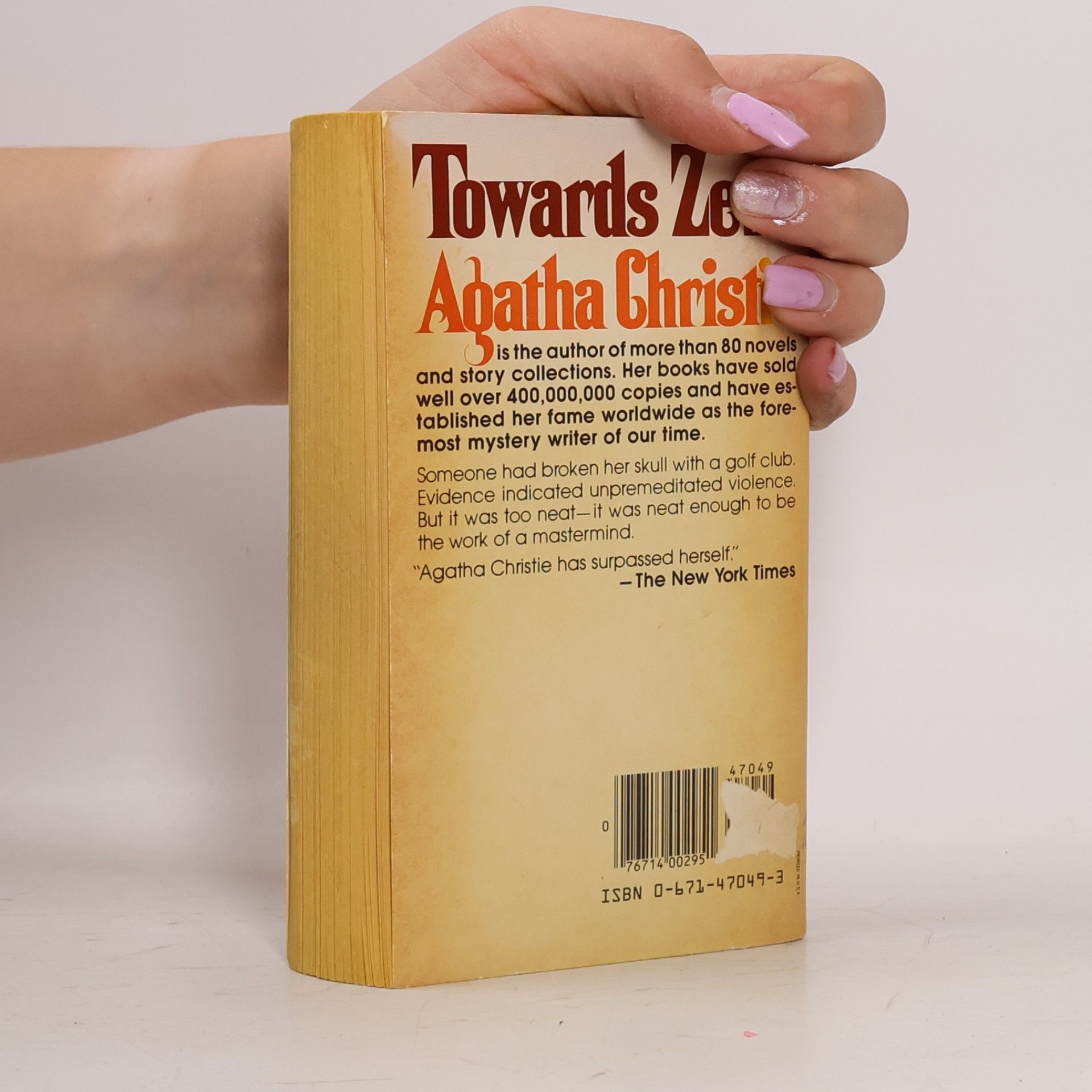 Agatha Christie Towards Zero