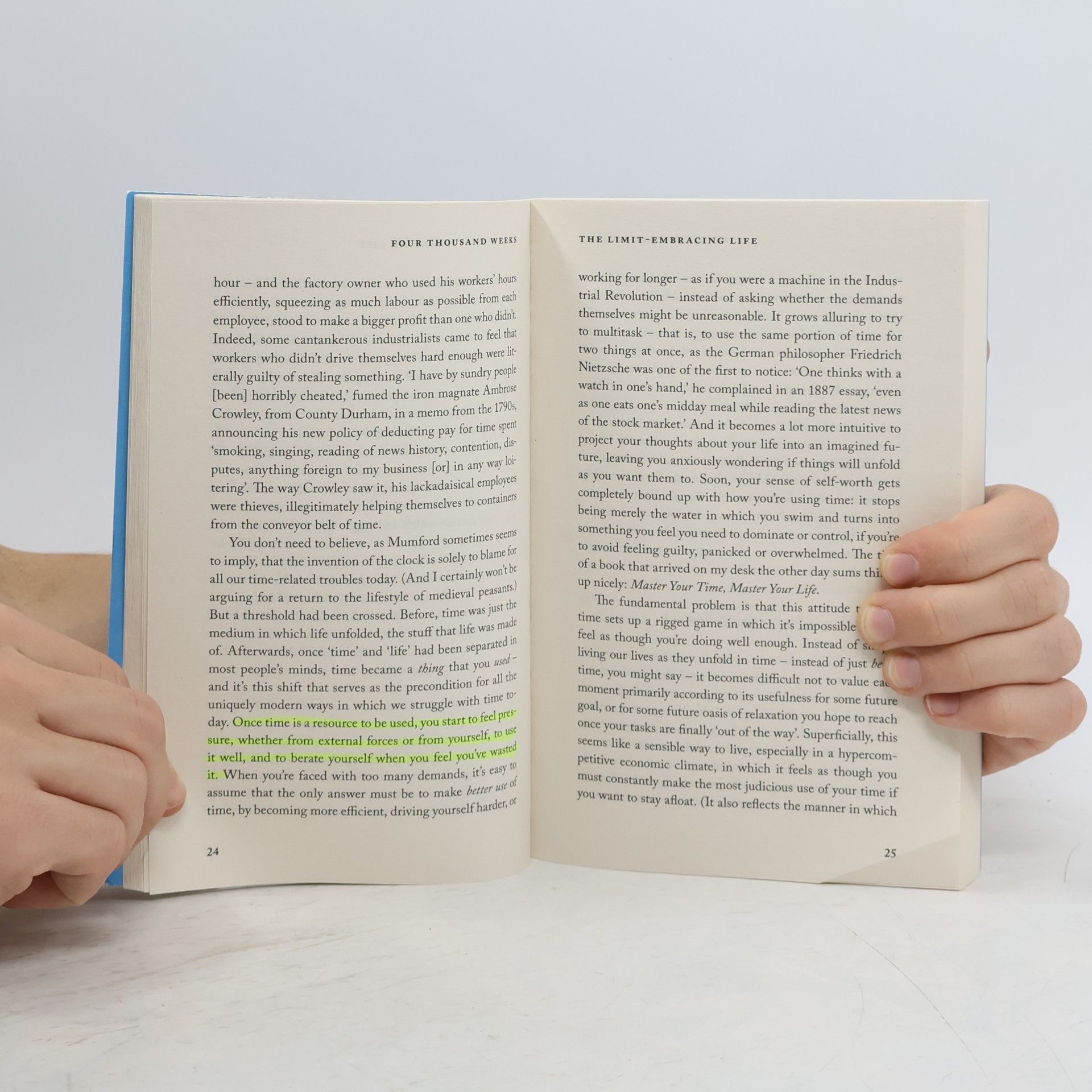 Oliver Burkeman Four thousand weeks : time management for mortals