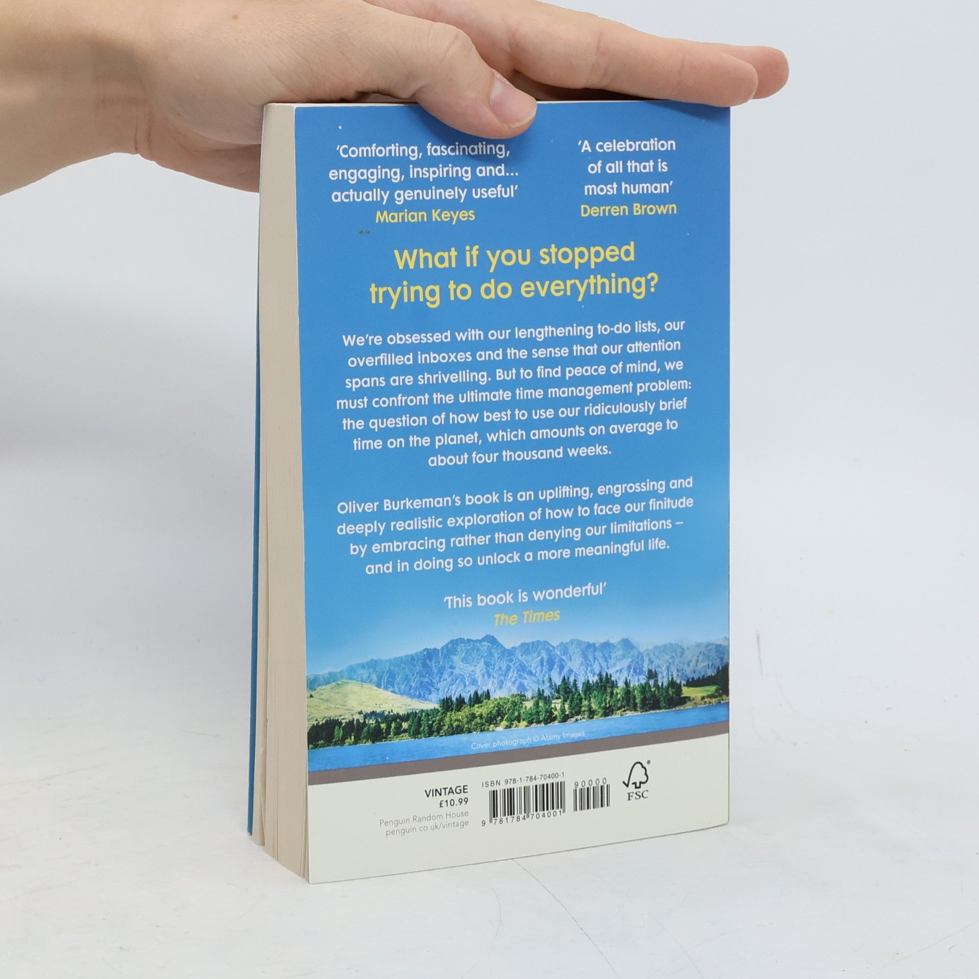 Oliver Burkeman Four thousand weeks : time management for mortals