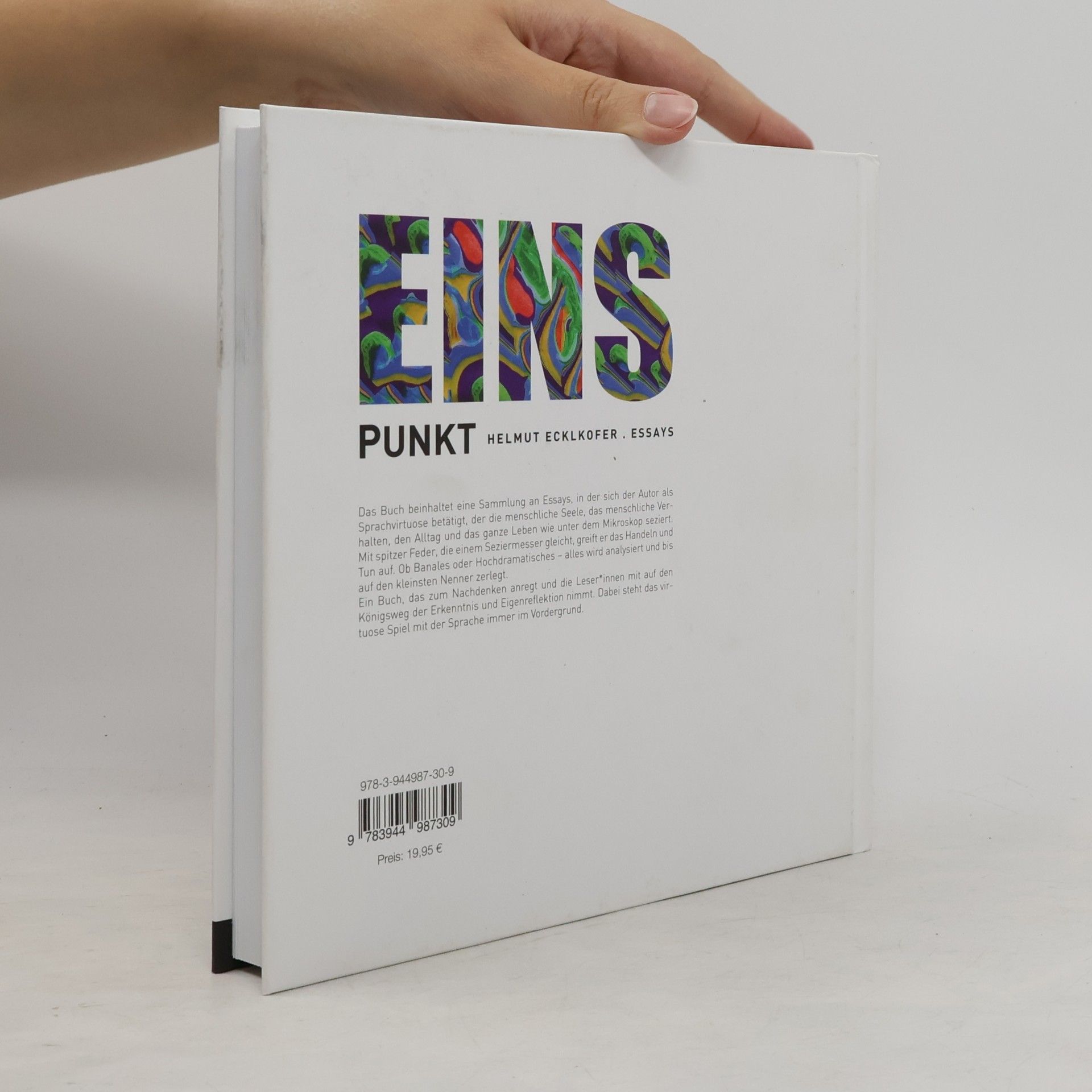 Helmut Ecklkofer 1 Punkt. Helmut Ecklkofer - Essays