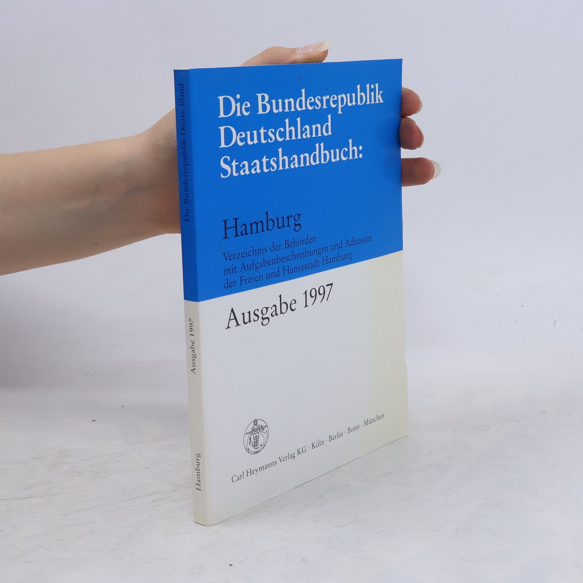 Staatshandbuch: Hamburg 1997