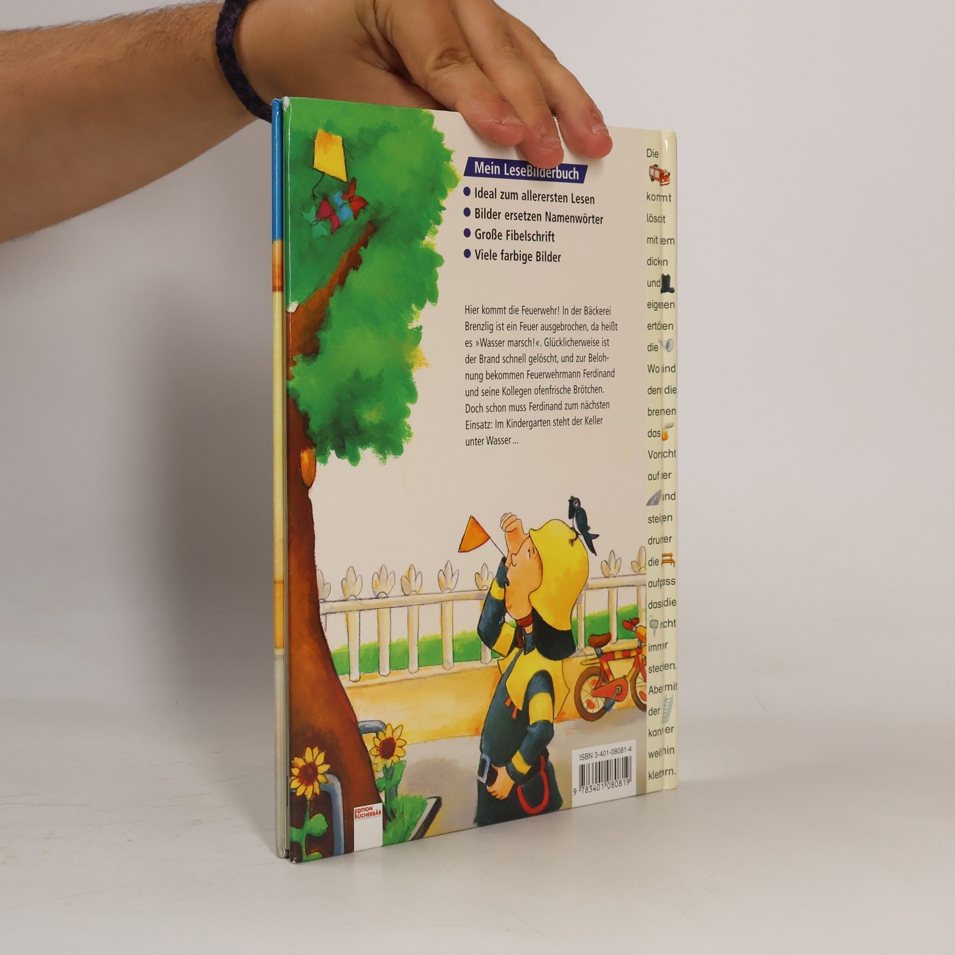 Barbara Zoschke Der Bücherbär: Ferdinand, der kleine Feuerwehrmann