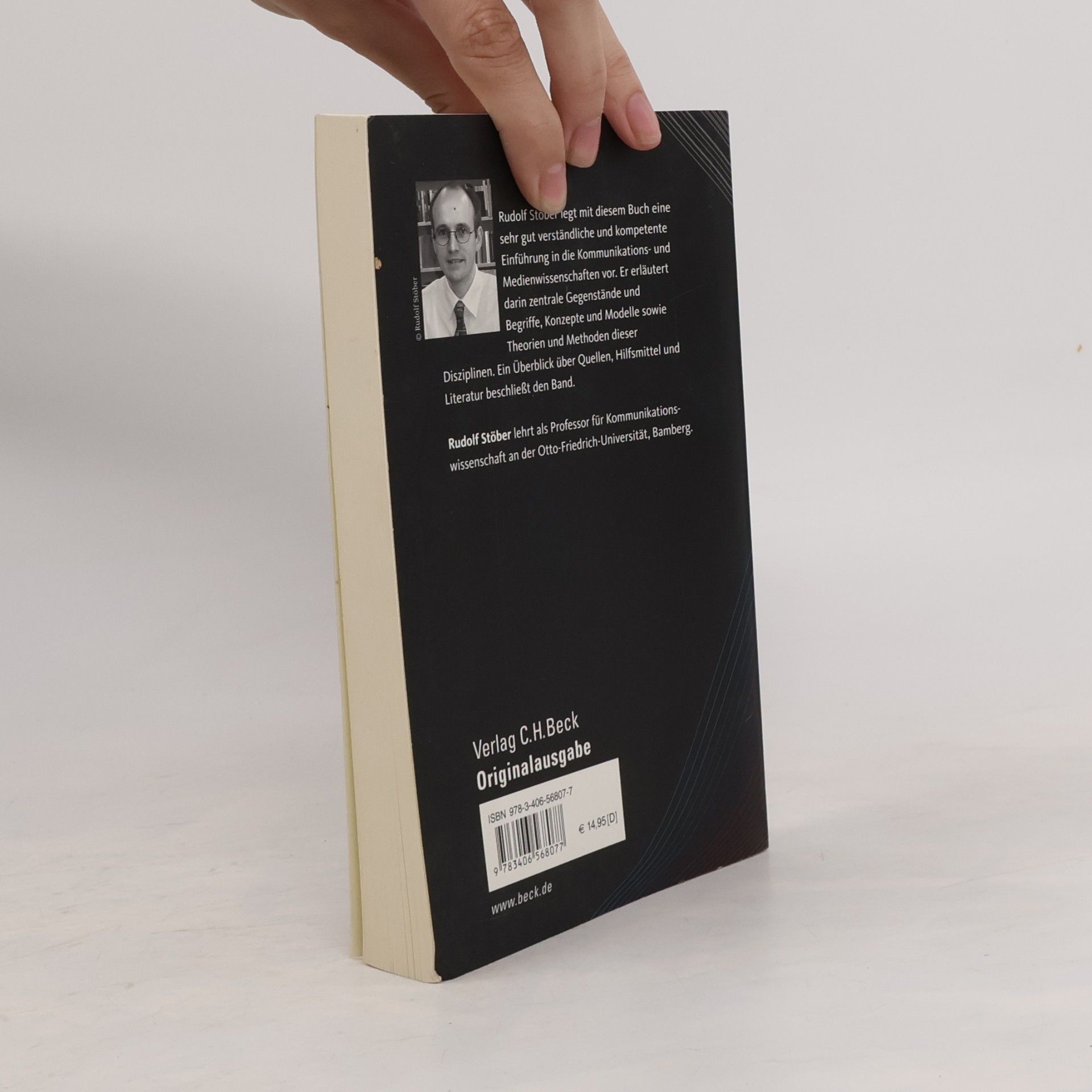Rudolf Stöber Kommunikations- und Medienwissenschaften