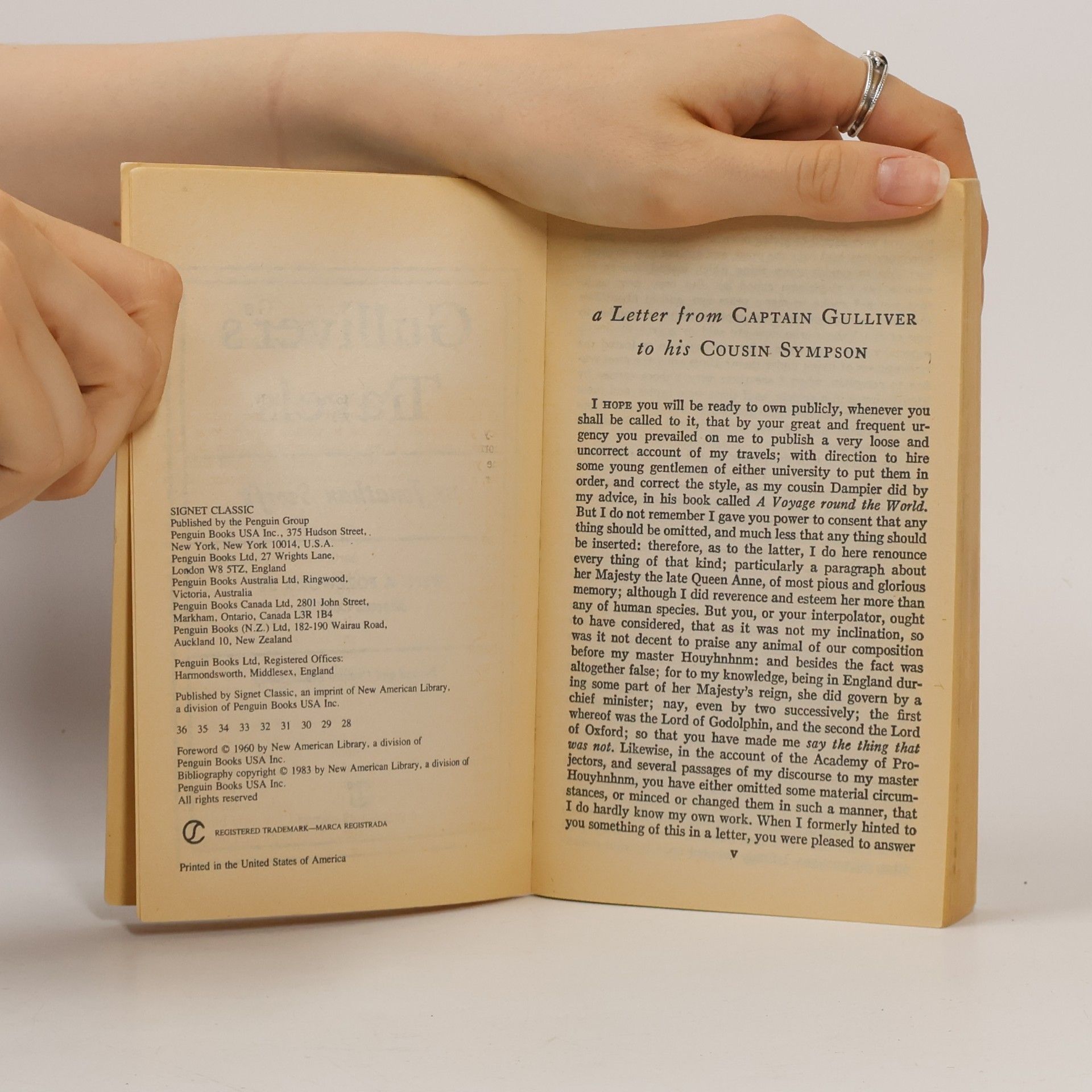 Marcus Cunliffe Signet Classic: Gulliver's Travels