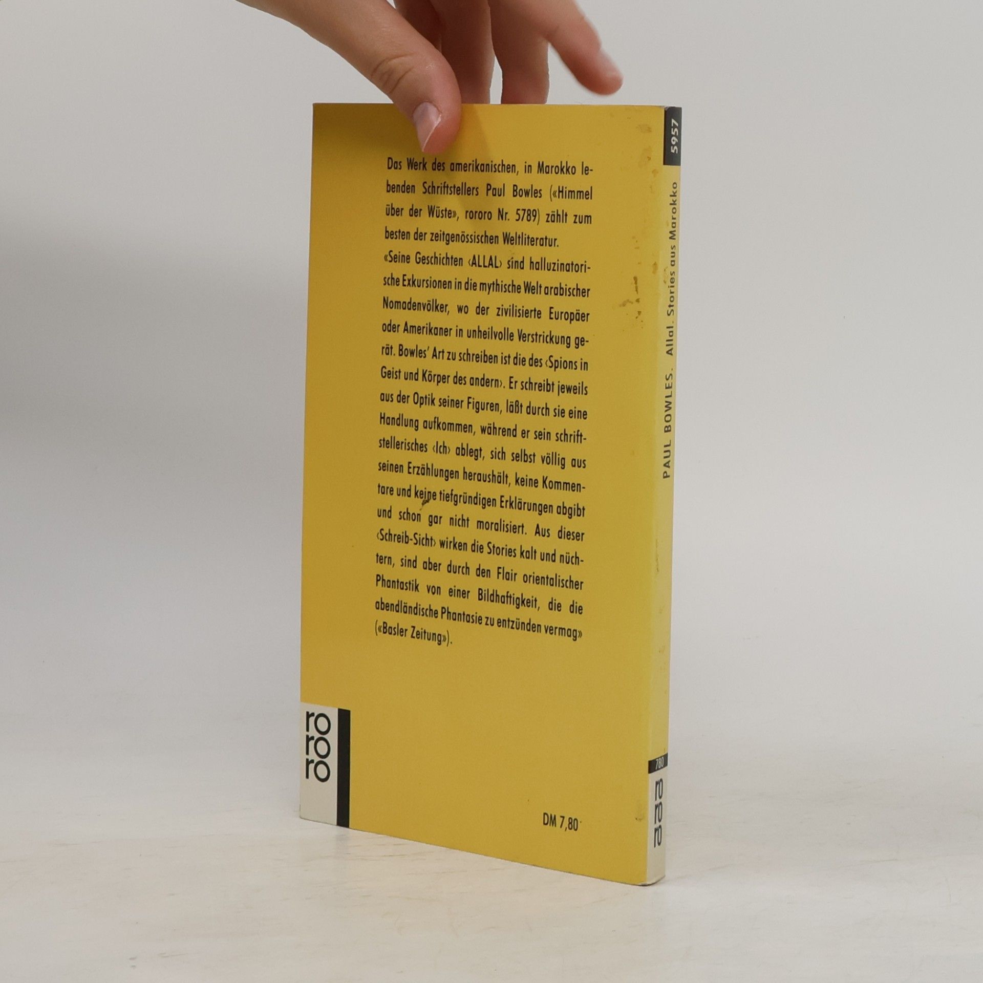 Paul Bowles Allal. Stories aus Marokko
