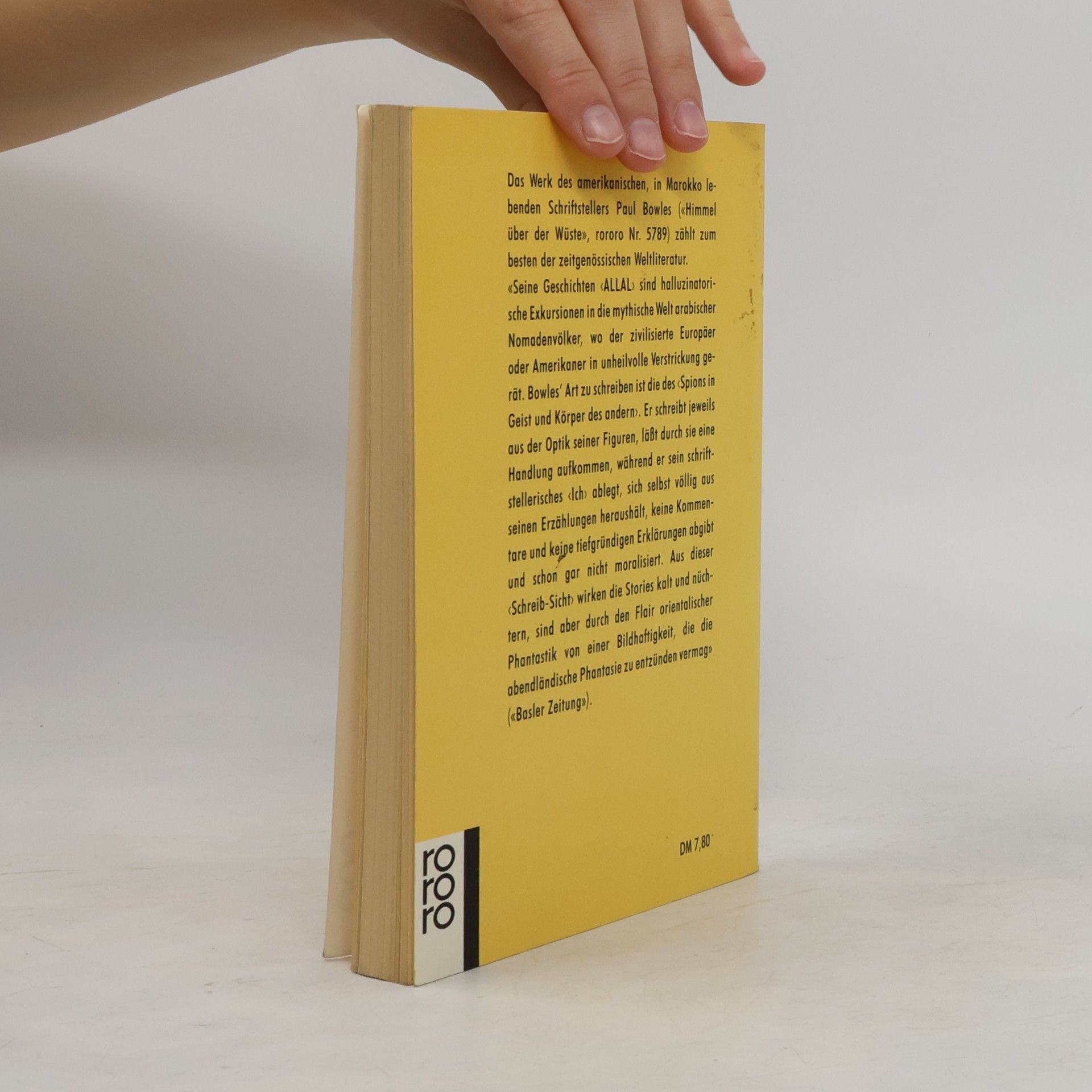 Paul Bowles Allal. Stories aus Marokko