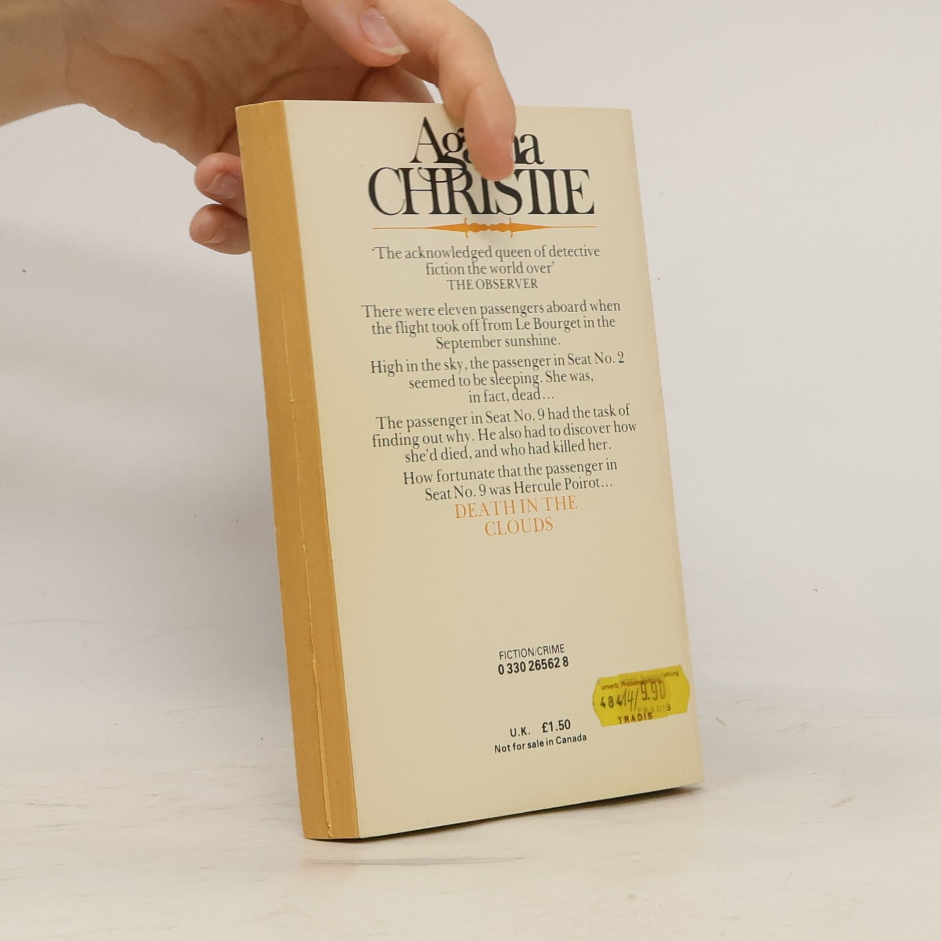 Agatha Christie Death in the Clouds
