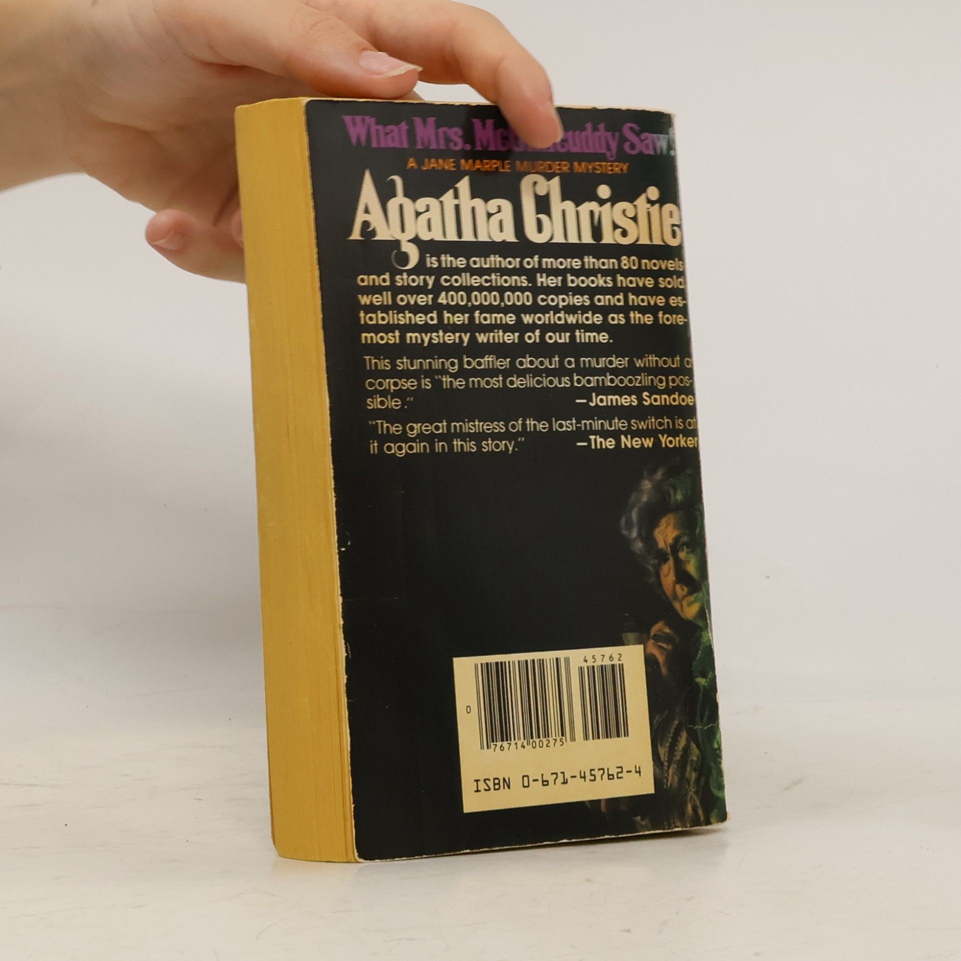 Agatha Christie What Mrs. McGillicuddy Saw!