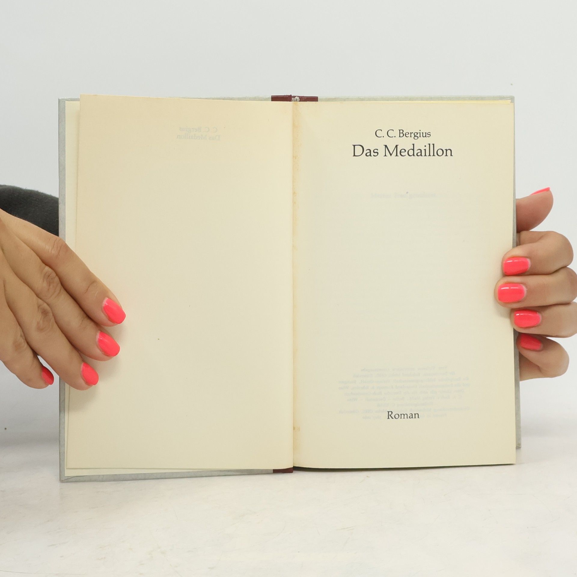 C. C. Bergius Das Medaillon