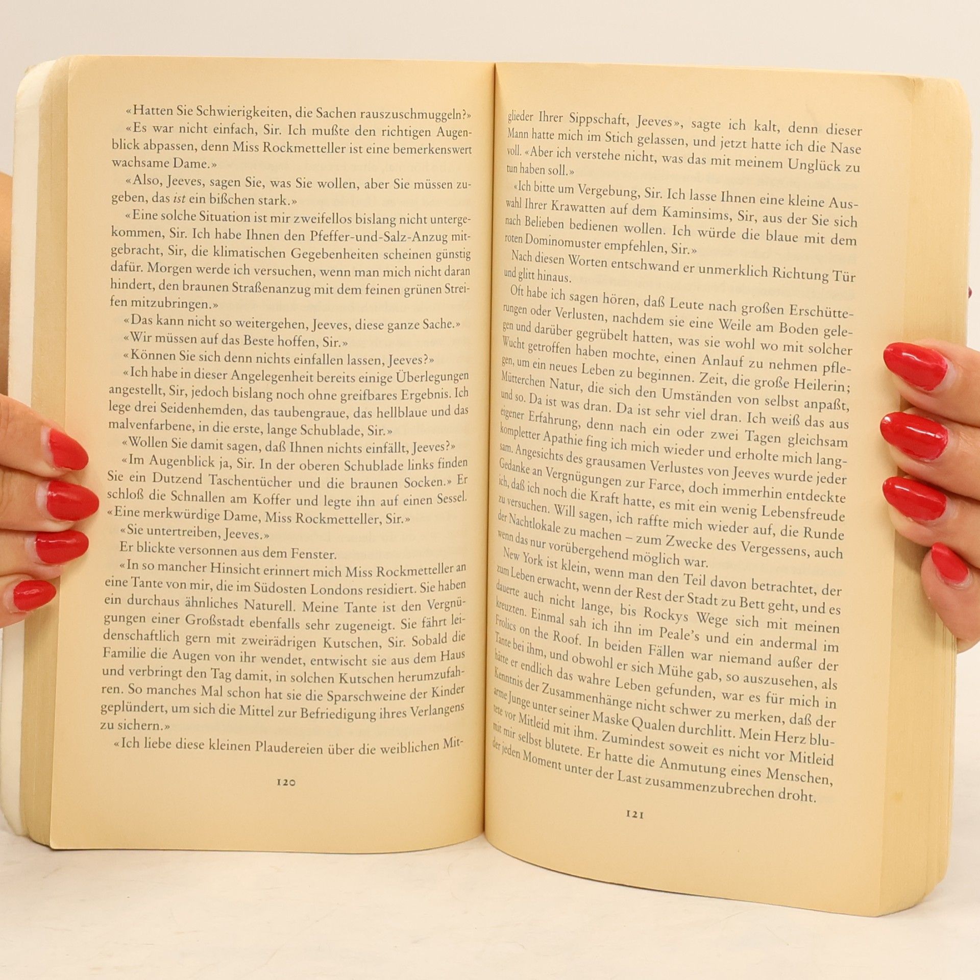Pelham Wodehouse Weiter so, Jeeves