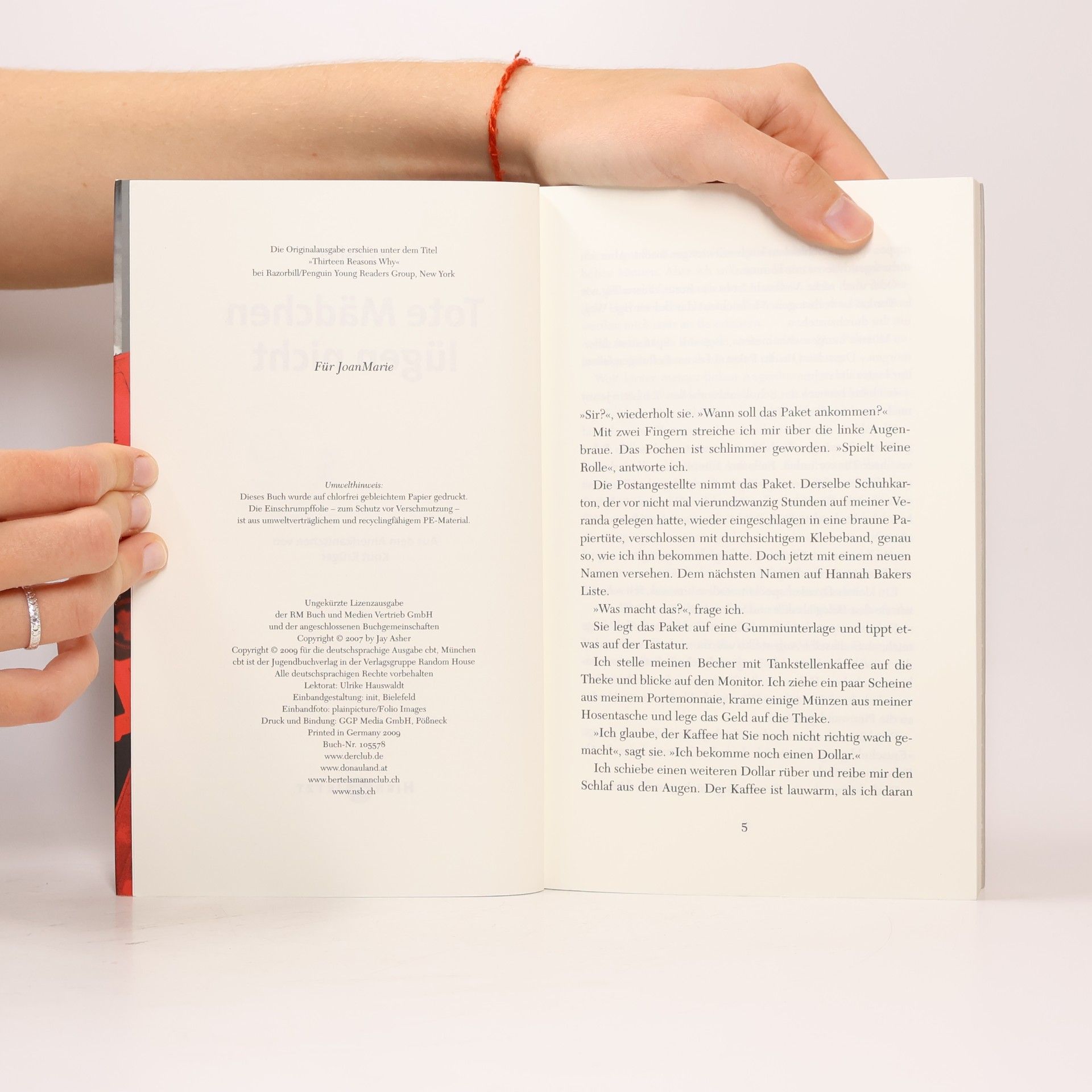 Jay Asher Tote Mädchen lügen nicht
