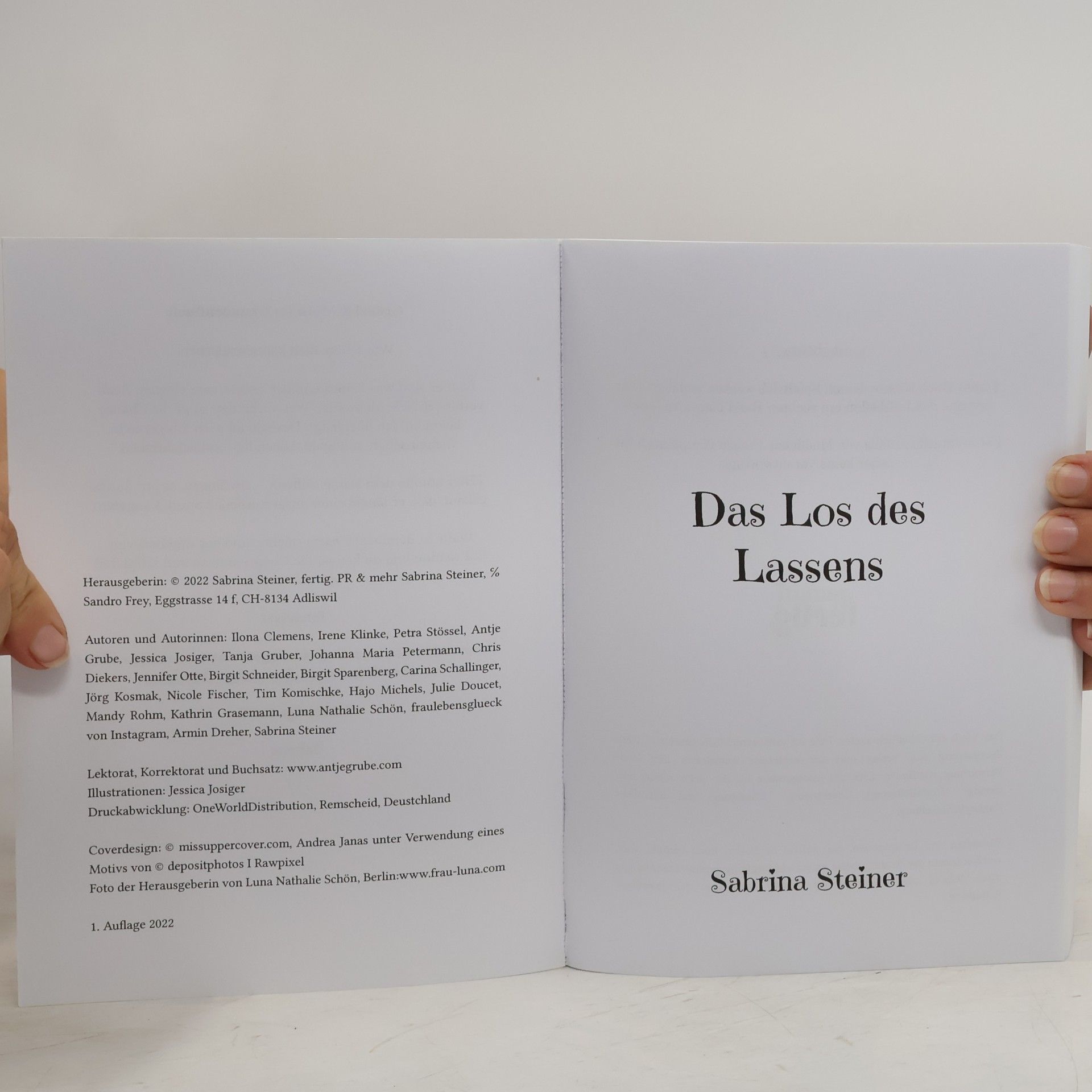 Sabrina Steiner Das Los des Lassens