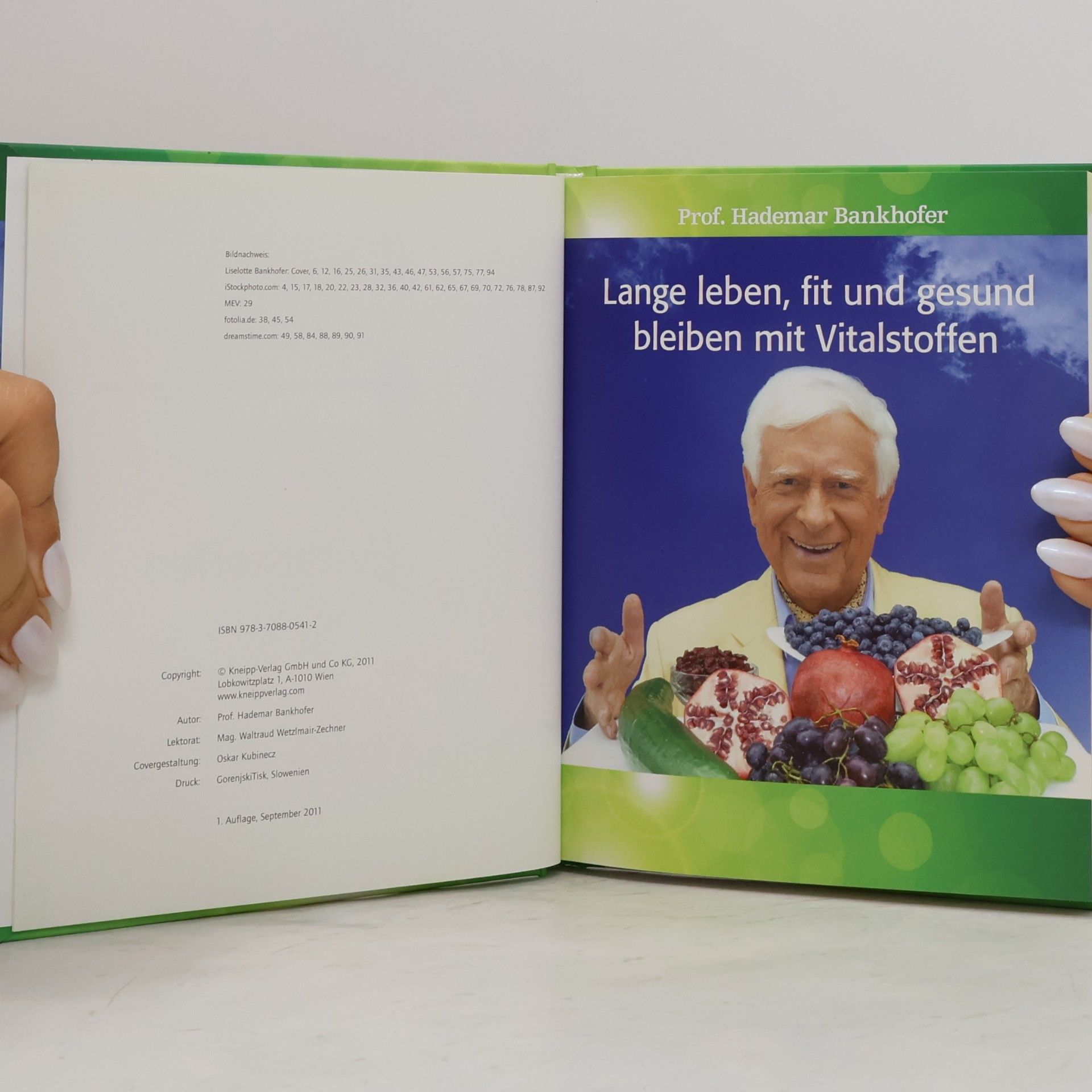 Prof. Hademar Bankhofer Lange leben, fit und gesund bleiben mit Vitalstoffen (Gebundene)