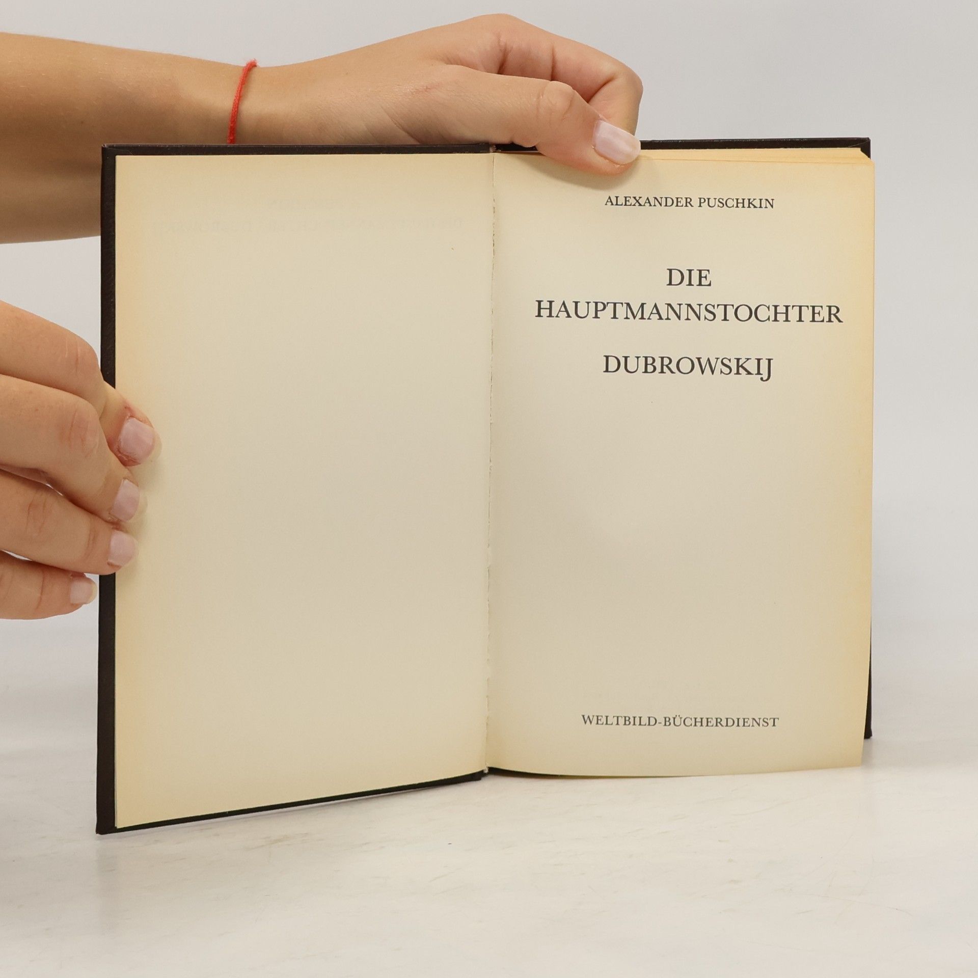 Alexander Pushkin Die Hauptmannstochter. Dubrowskij