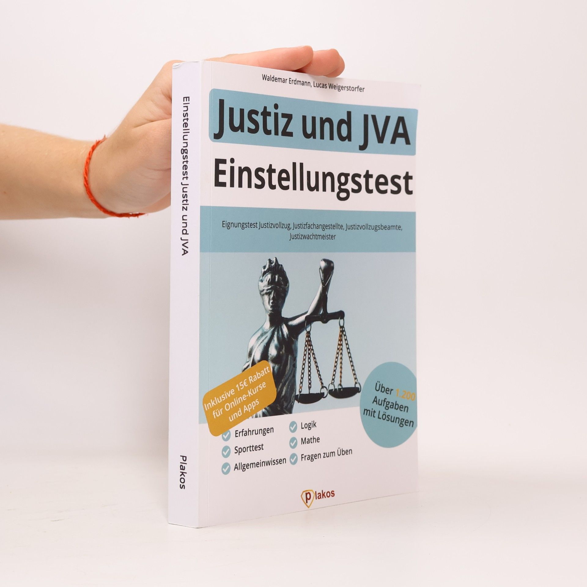Waldemar Erdmann Einstellungstest Justiz und JVA