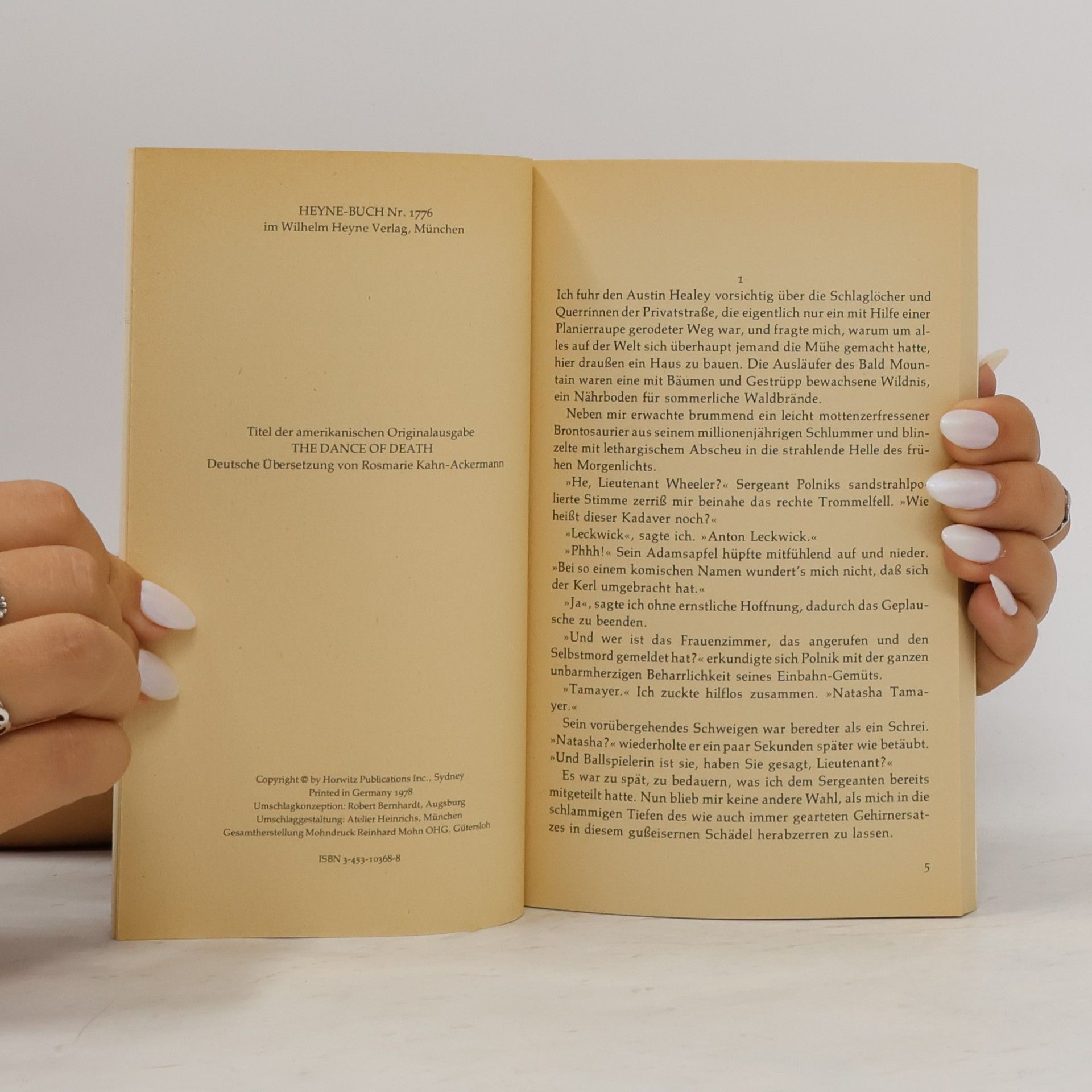 Carter Brown Heyne Krimi - 1776: Al Wheeler und der Tanz in den Tod