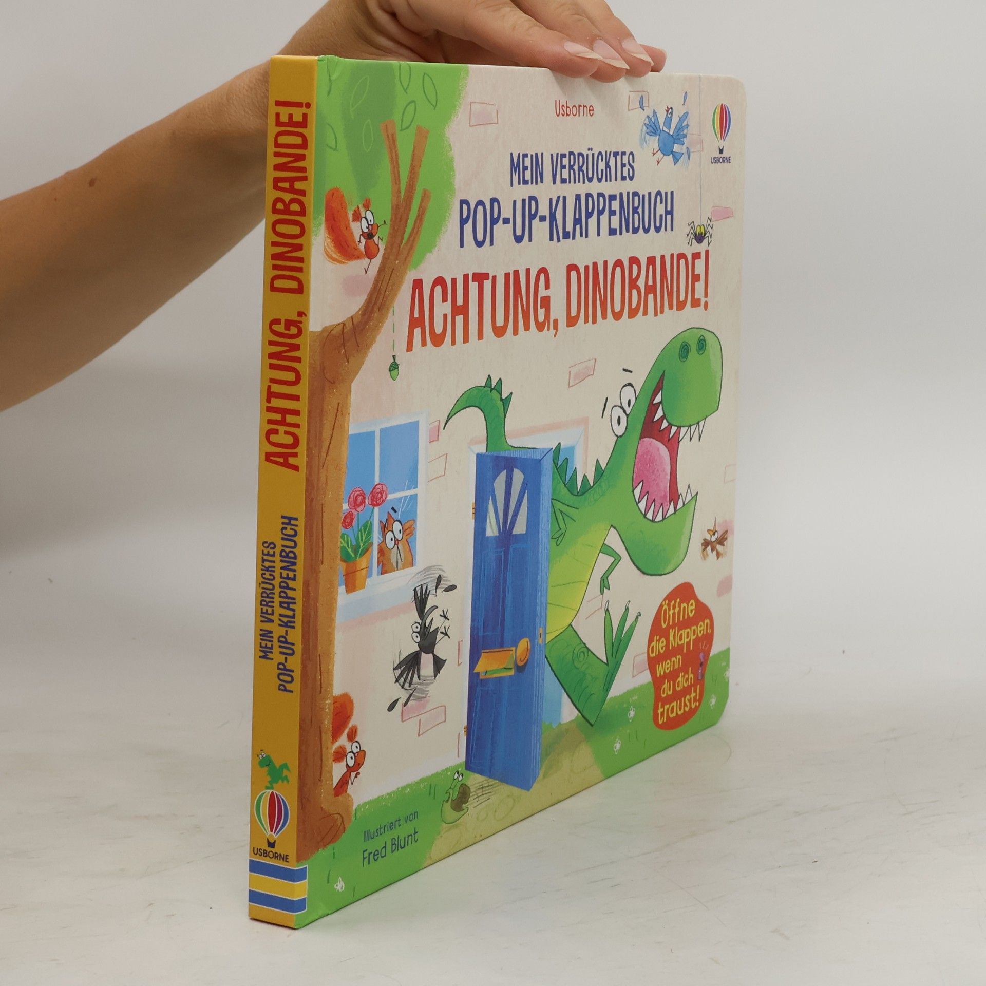 Sam Taplin Mein verrücktes Pop-up-Klappenbuch: Achtung, Dinobande!