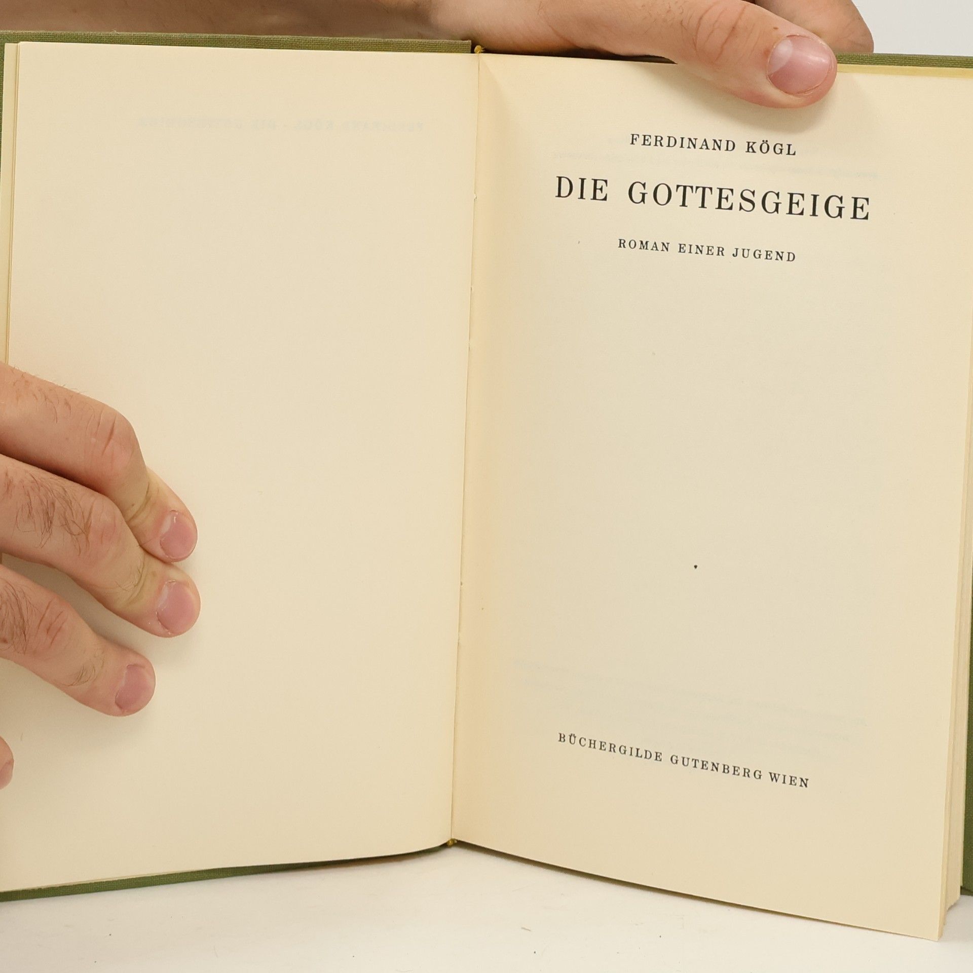 Ferdinand Kögl Die Gottesgeige