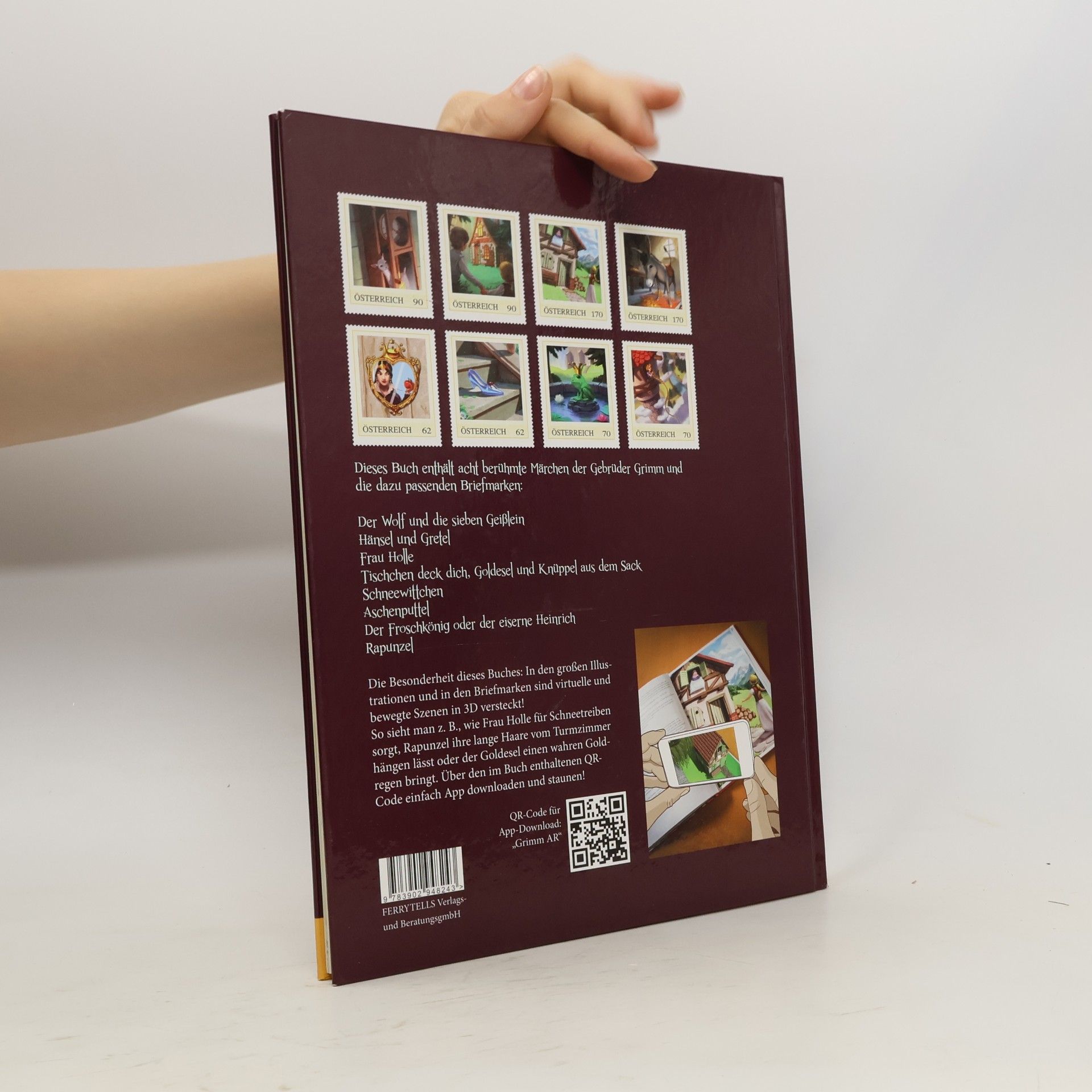 Ausgewählte Märchen der Gebrüder Grimm mit Augmented Reality