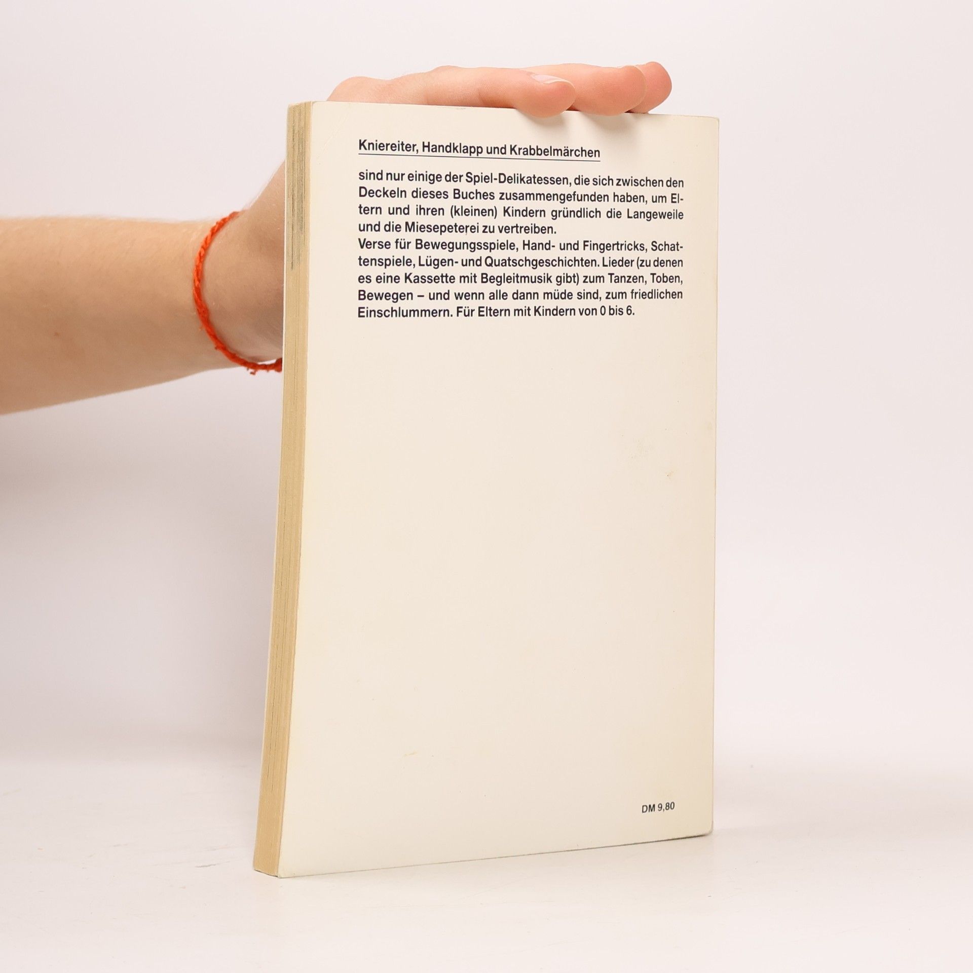Raimund Pousset Fingerspiele und andere Kinkerlitzchen