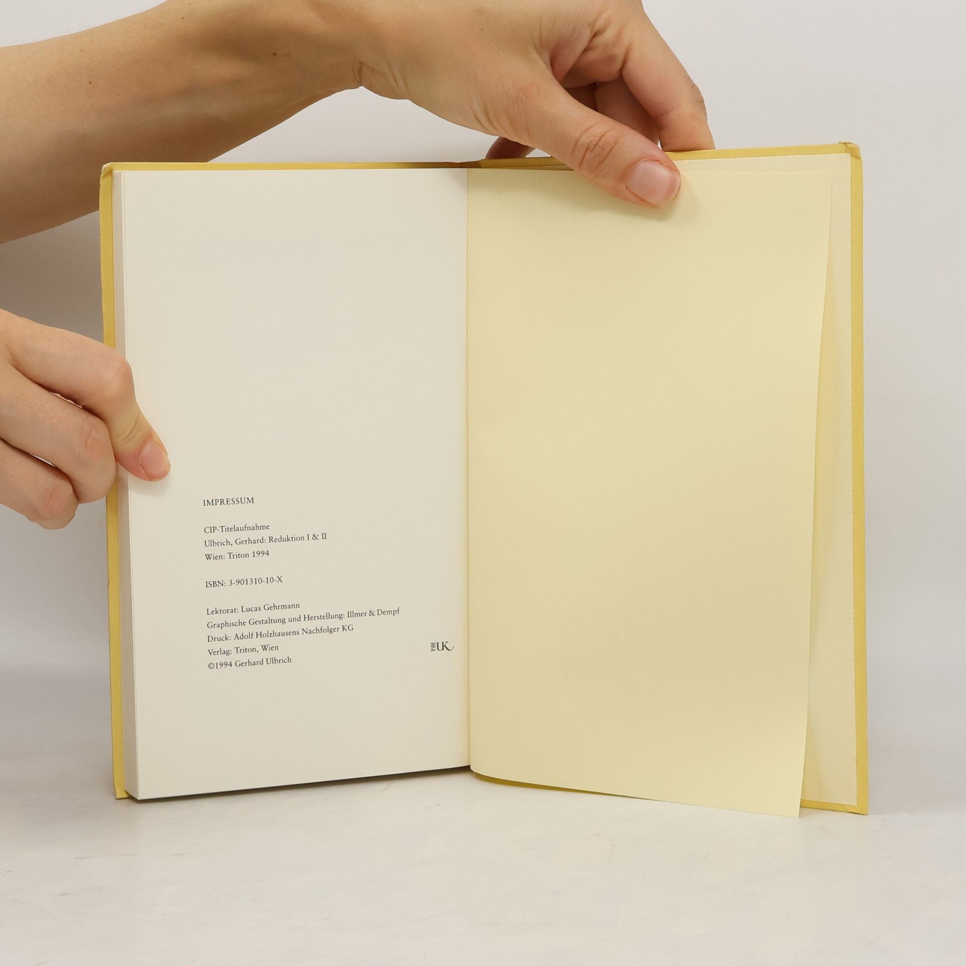 Gerhard Ulbrich Reduktion I & II. Erzählungen. Raben & Kongo, Wang Pe & Shi Tsun