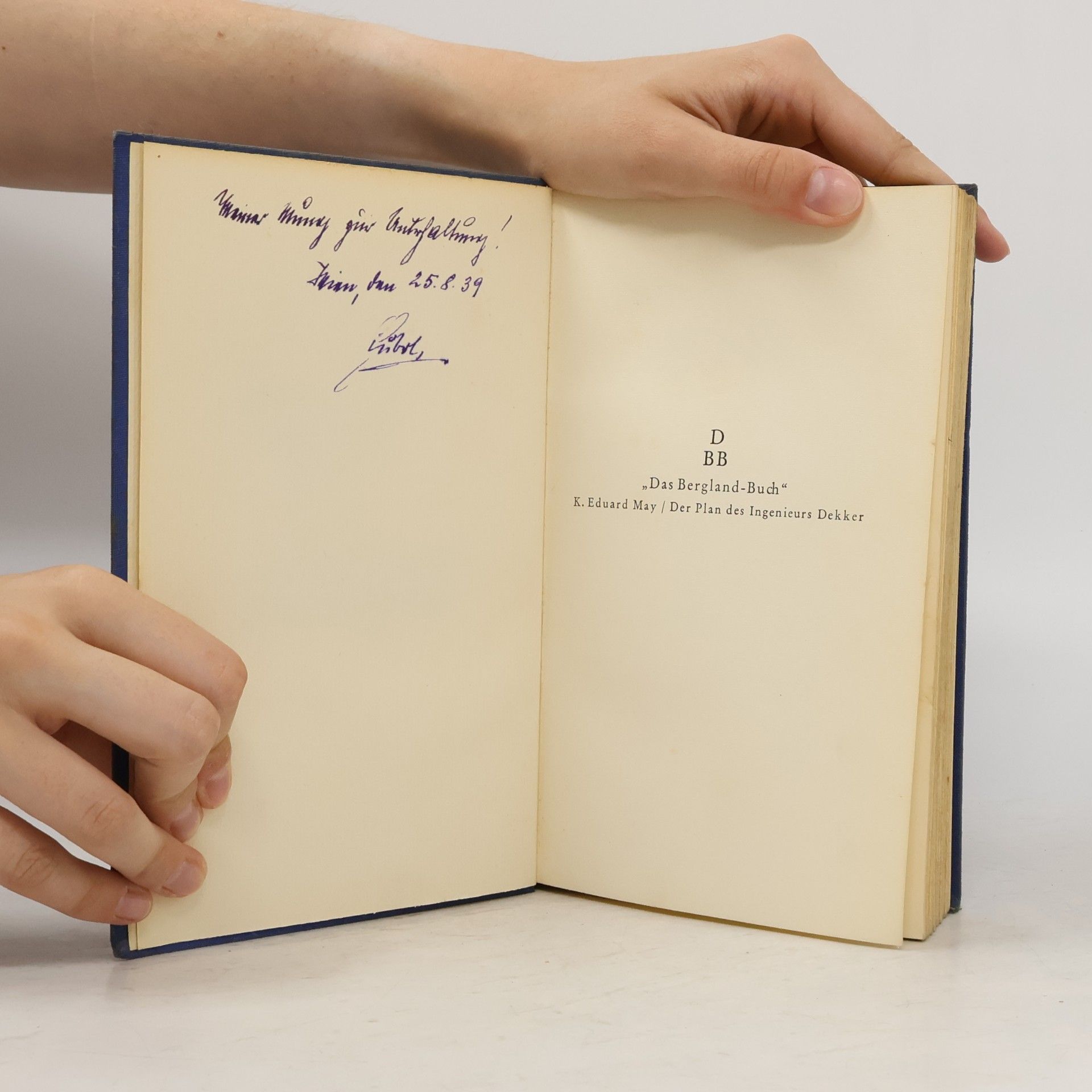 Kurt Eduard May Der Plan des Ingenieurs Dekker