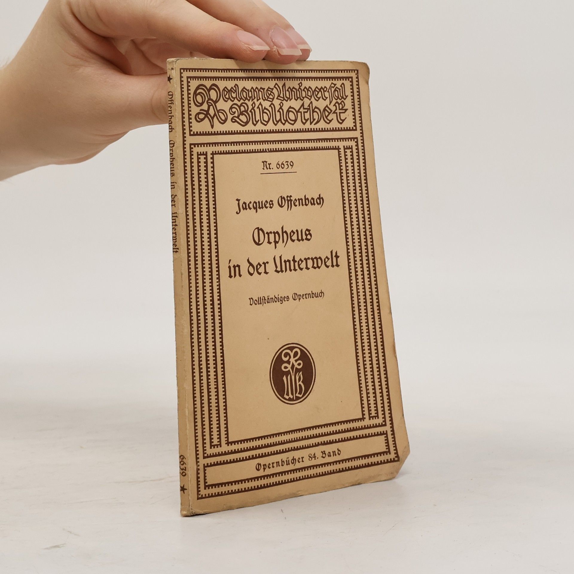 Jacques Offenbach Orpheus in der Unterwelt