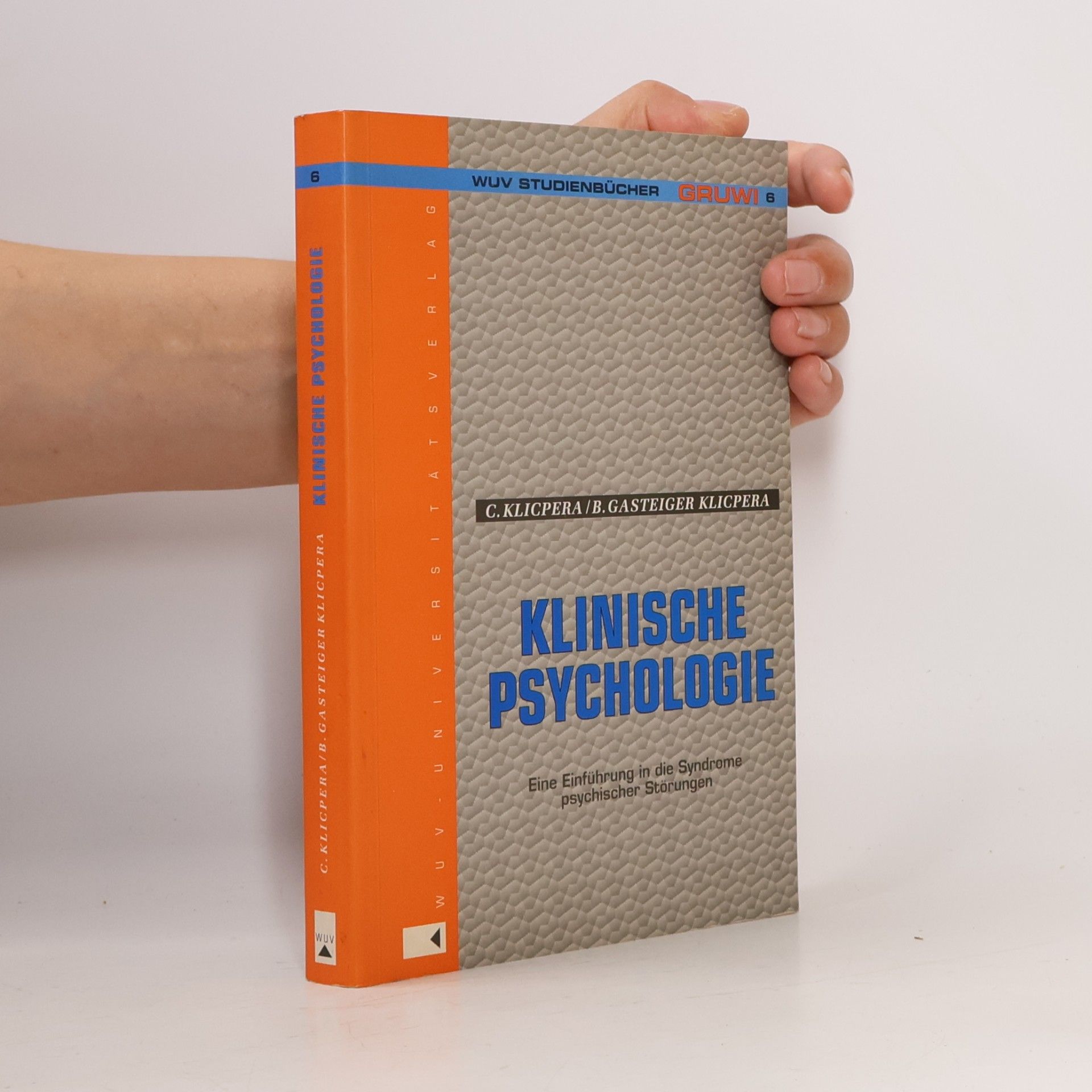 Christian Klicpera Klinische Psychologie