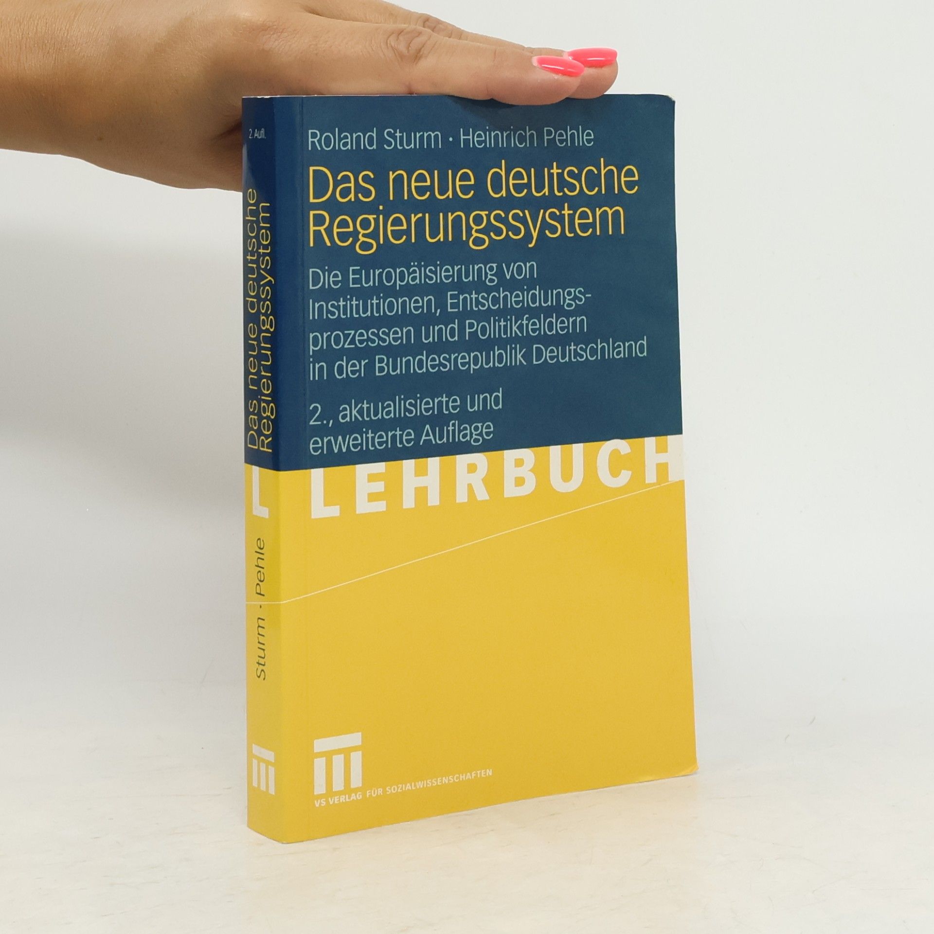 Heinrich Pehle Das neue deutsche Regierungssystem