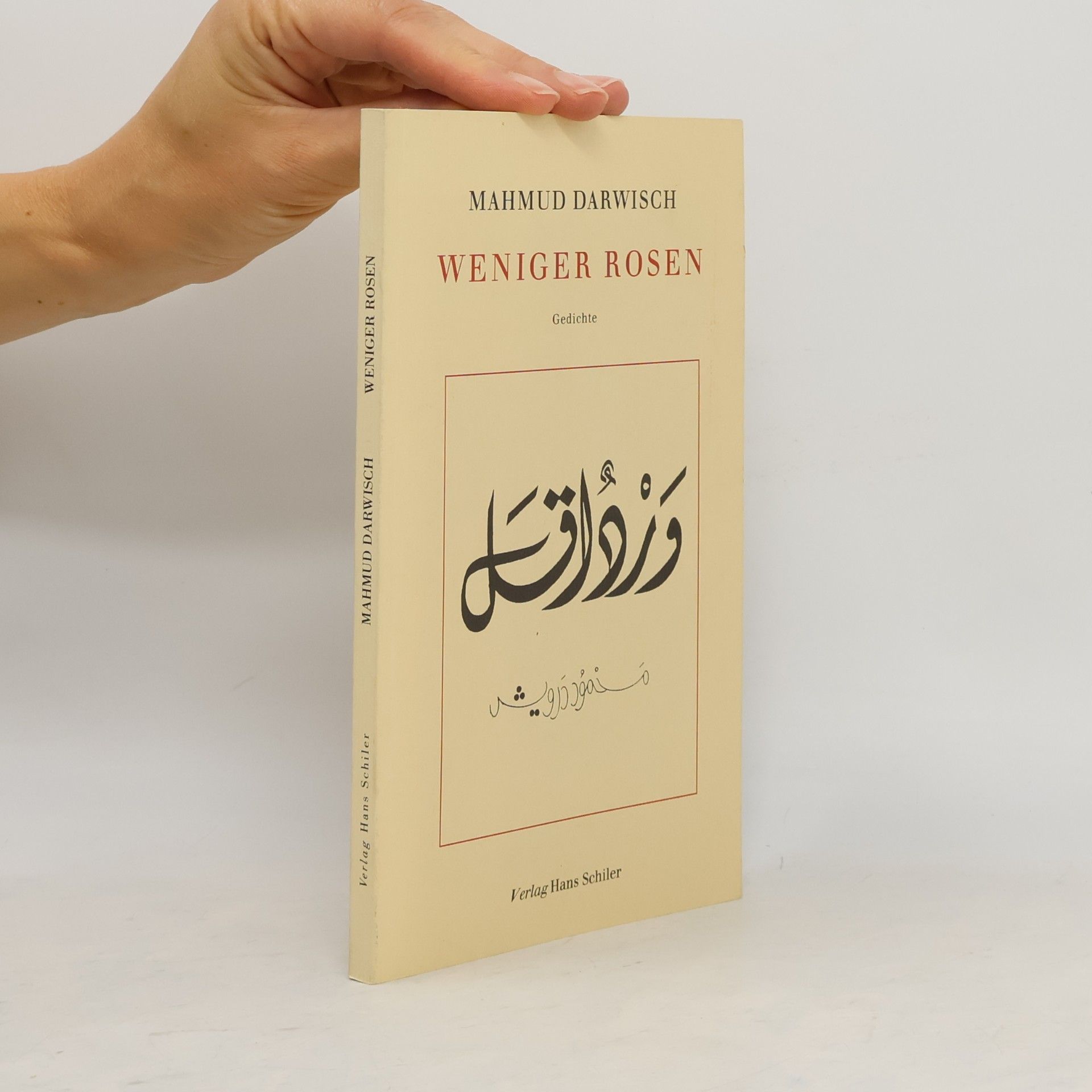 Mahmud Darwisch Weniger Rosen