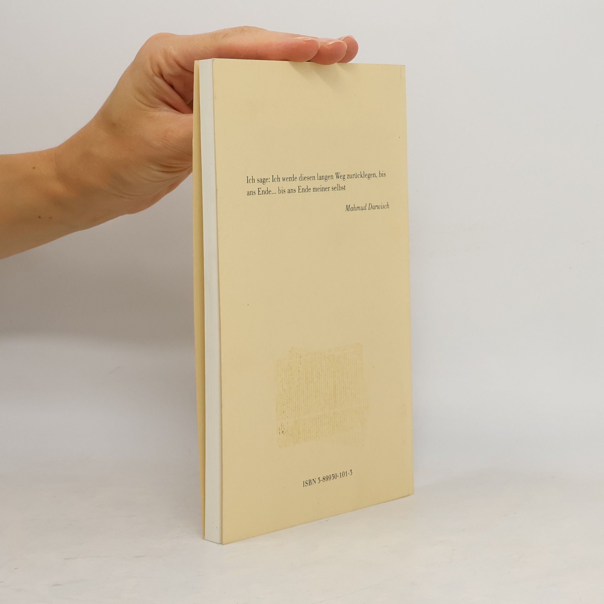 Mahmud Darwisch Weniger Rosen