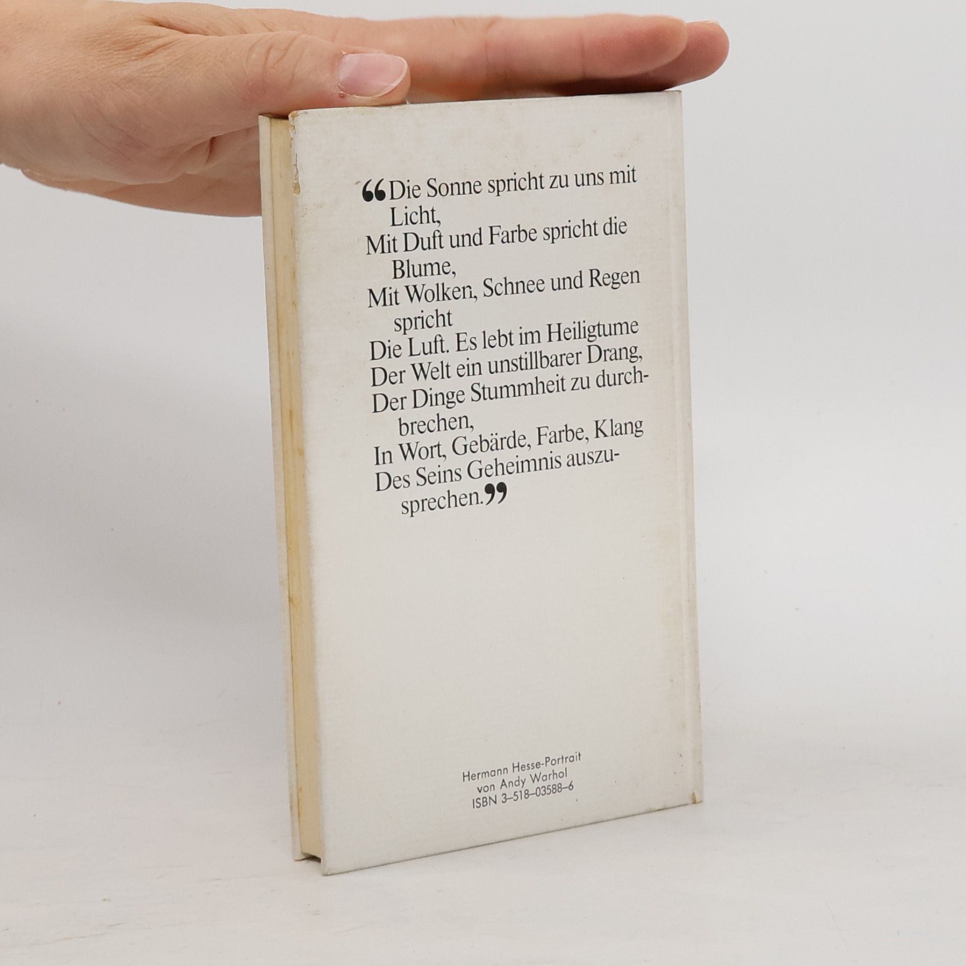 Hermann Hesse Das Stumme spricht