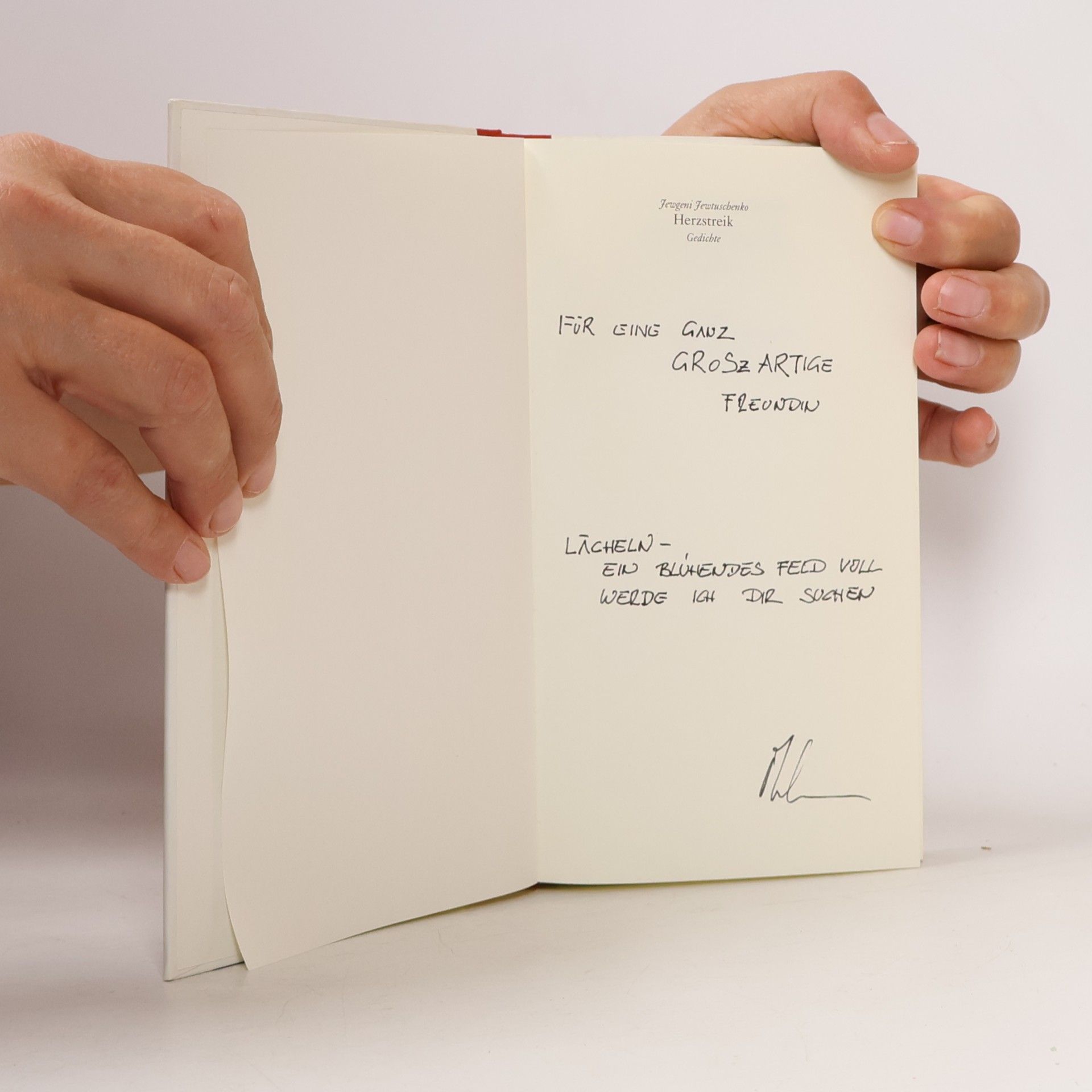 Jewgeni A. Jewtuschenko Herzstreik. Gedichte