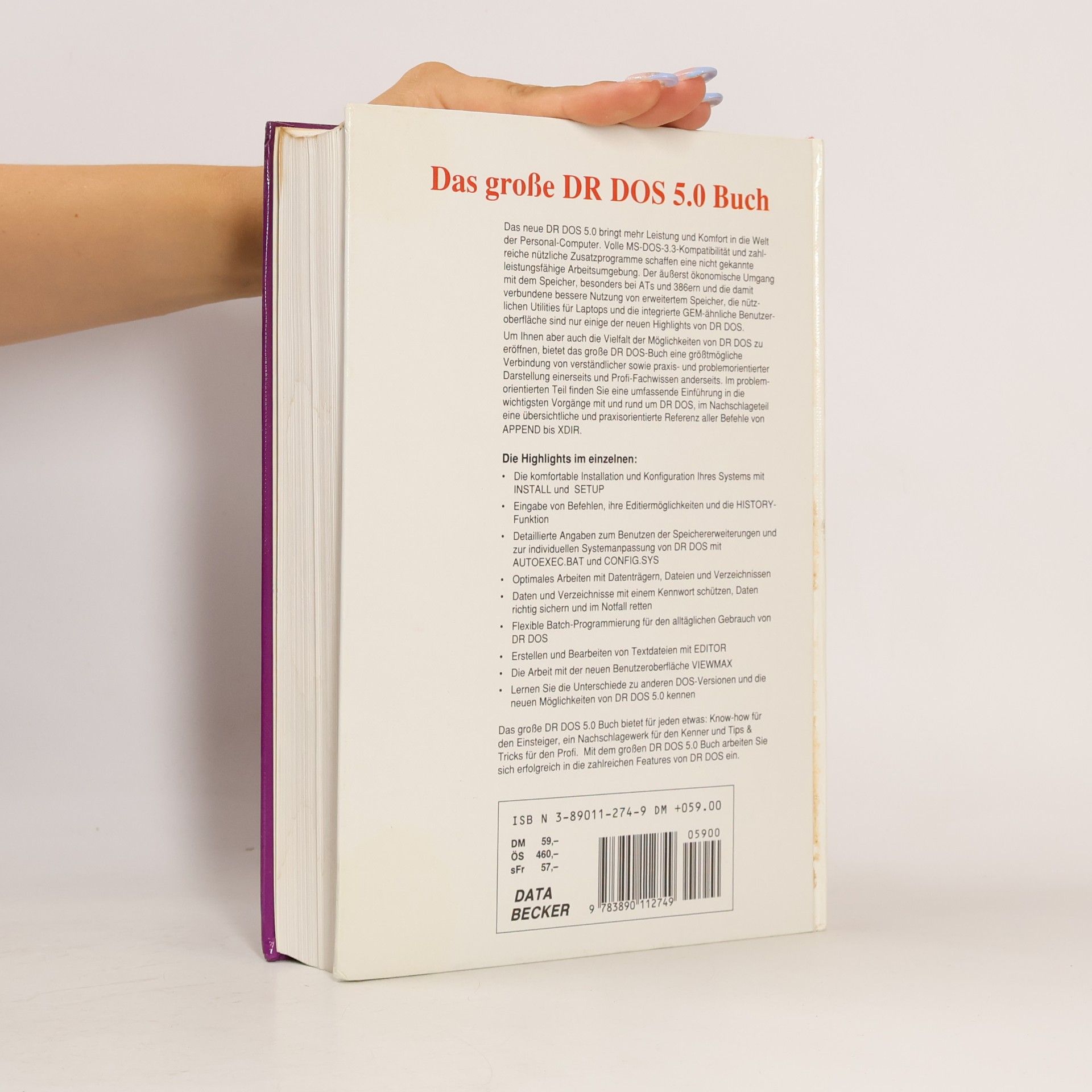 Manfred Tornsdorf Das grosse DR-DOS-Buch