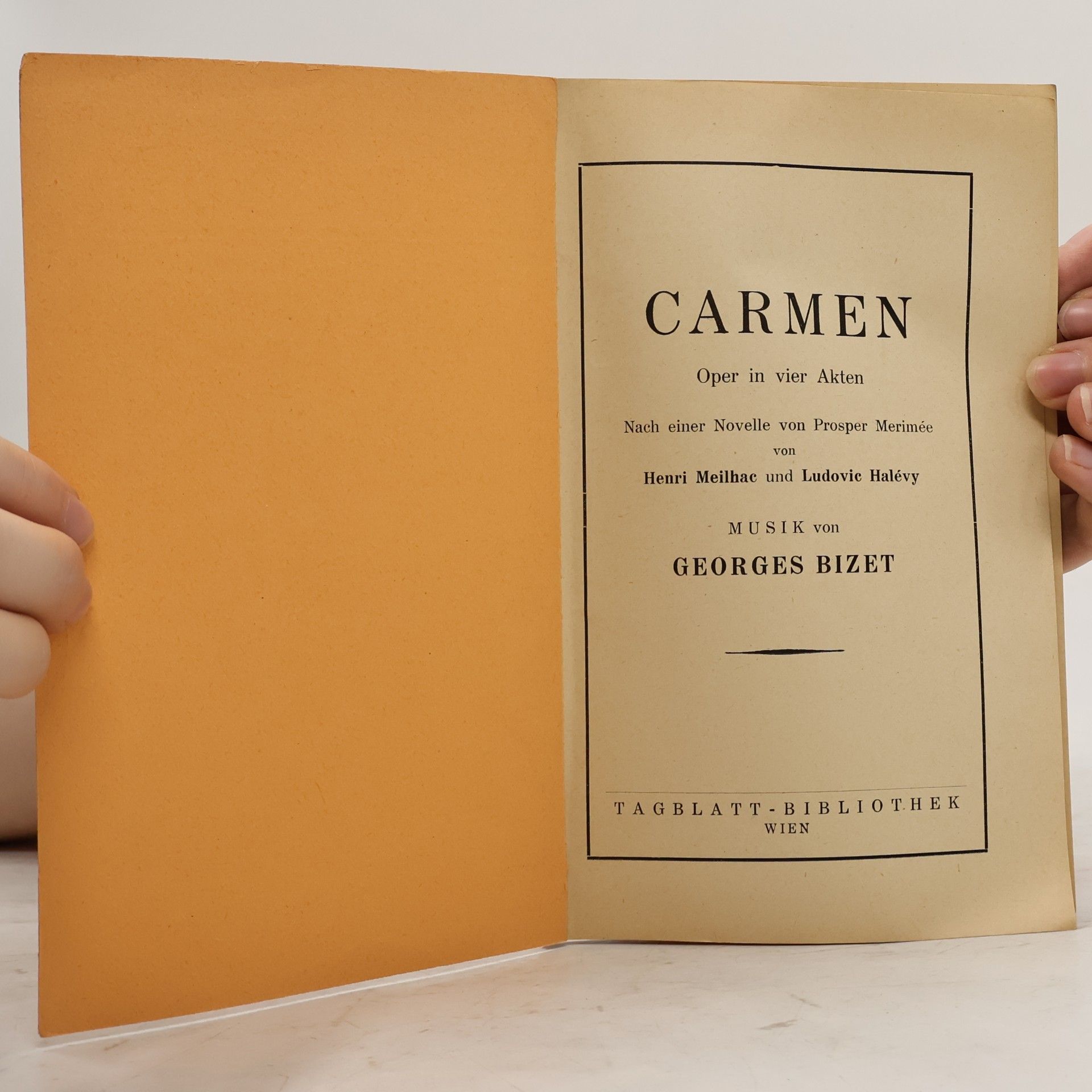 Georges Bizet Carmen. Oper in vier Akten