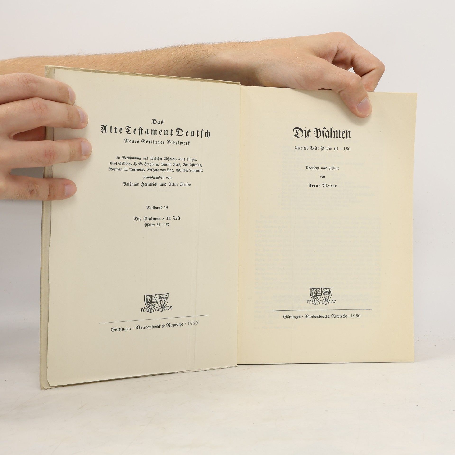 Autorenkollektiv Das Alte Testament Deutsch 15