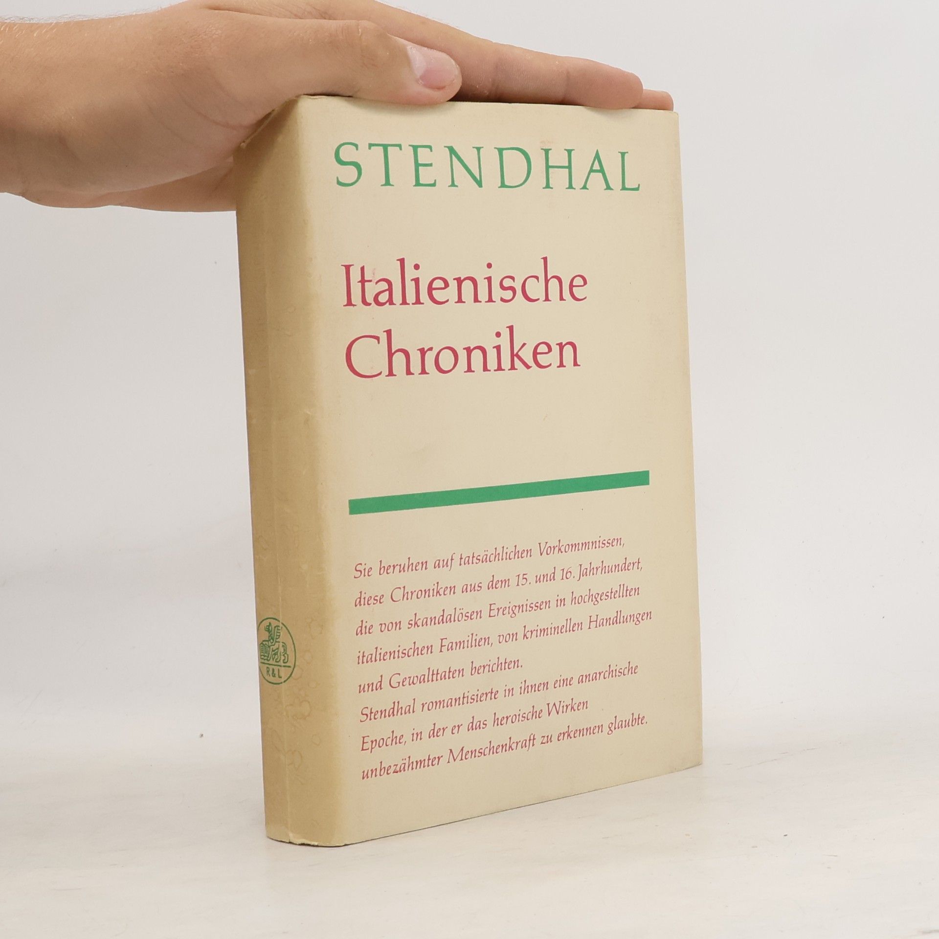 Stendhal Italienische Chroniken