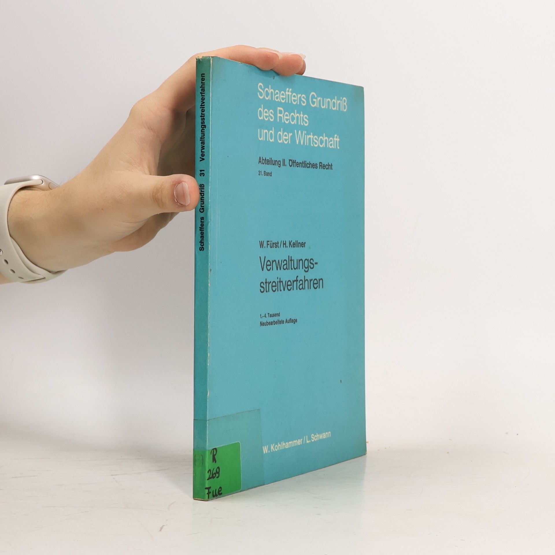 H. Kellner Verwaltungsstreitverfahren