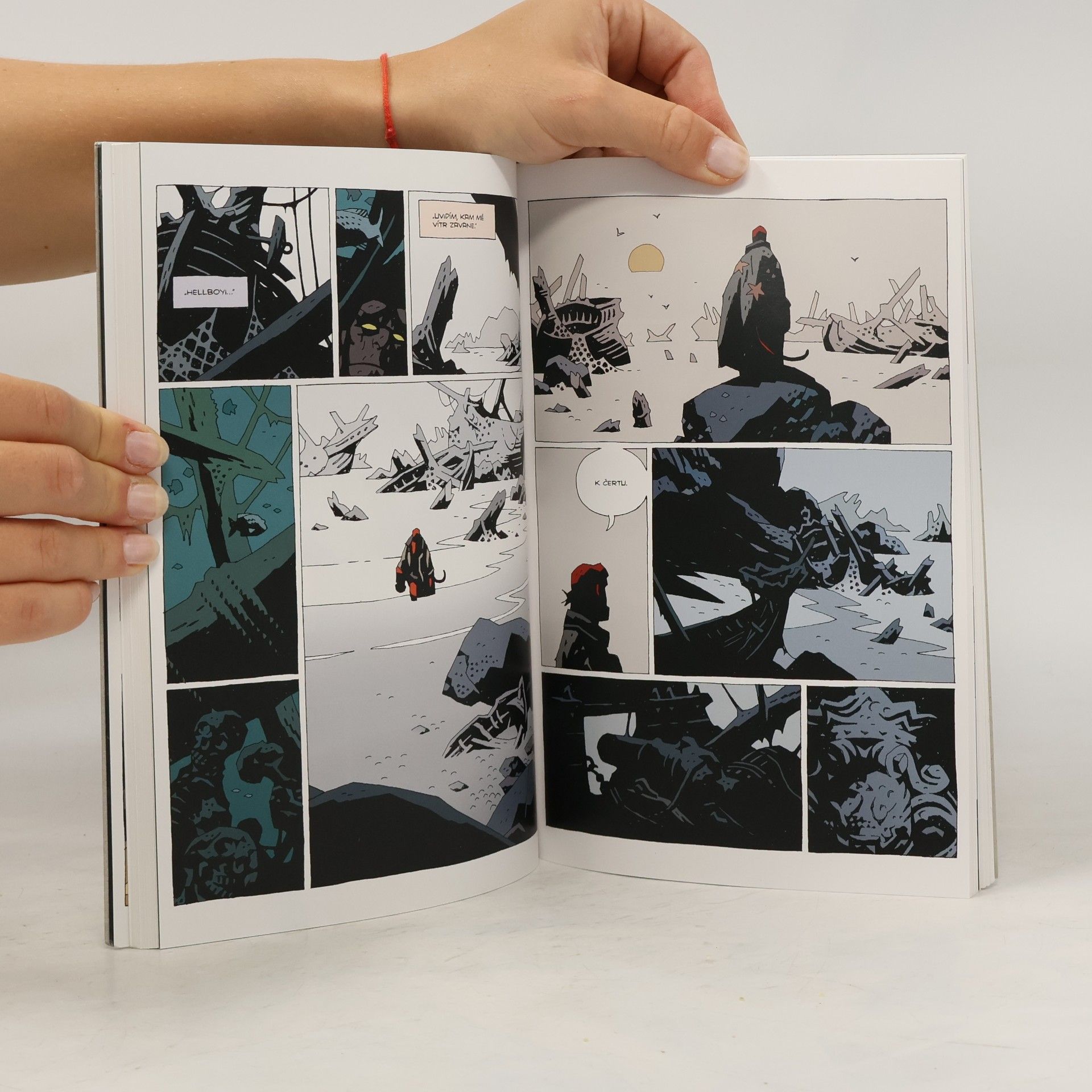 Mike Mignola Hellboy. Podivná místa