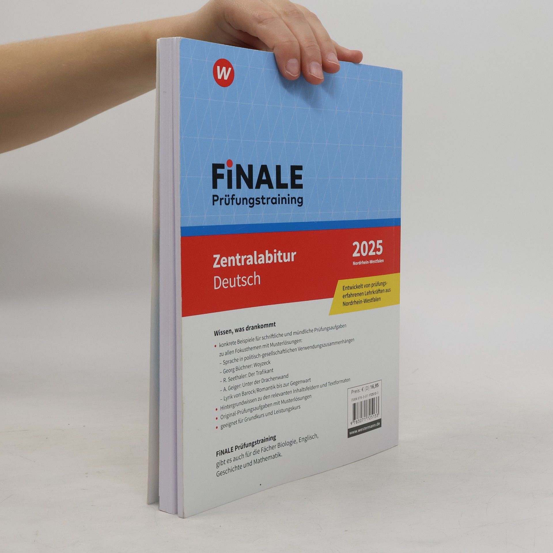 Anne-Katrin Jacobs FiNALE Prüfungstraining Zentralabitur Nordrhein-Westfalen. Deutsch 2025