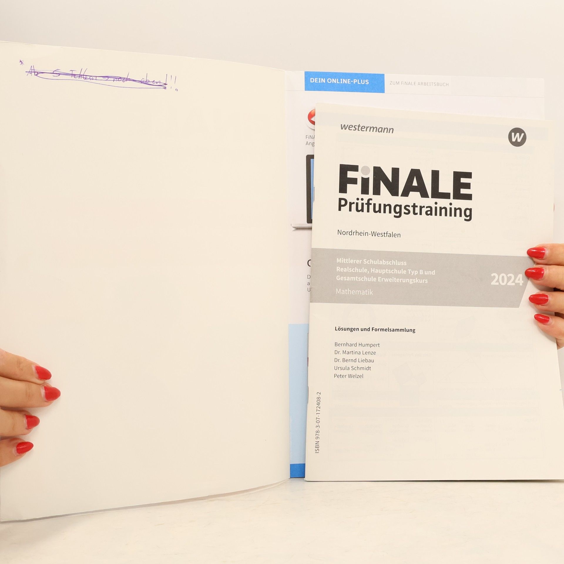 Autorenkollektiv FiNALE - Prüfungstraining Mittlerer Schulabschluss Nordrhein-Westfalen. Mathematik 2024