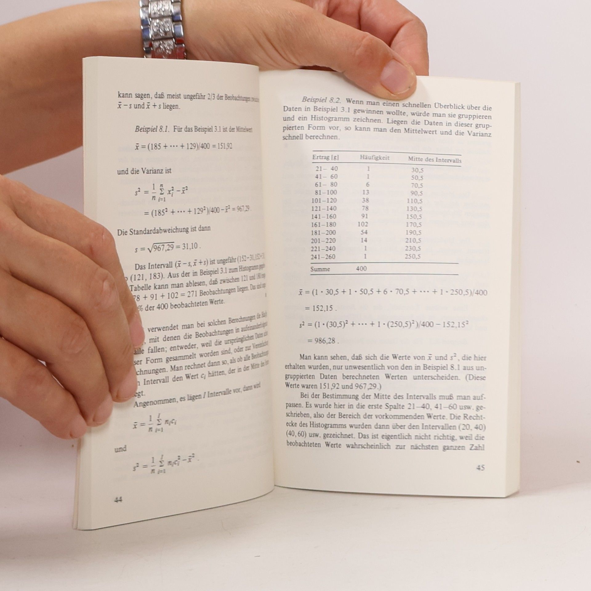Heinz Linhart Uni-Taschenbücher - 1020: Statistik Eins
