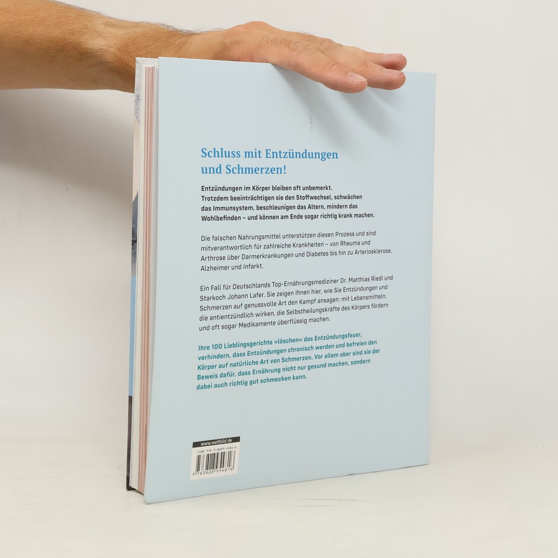 Matthias Riedl Das Anti-Entzündungs-Kochbuch