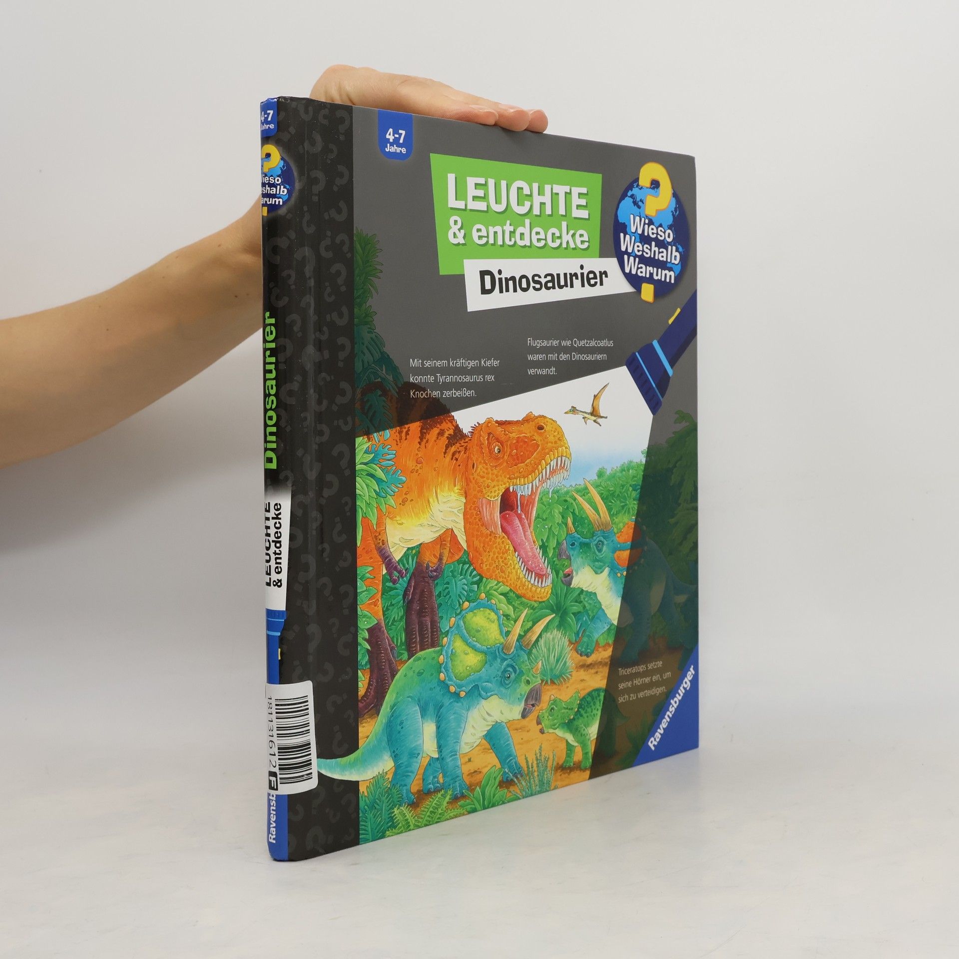 Susanne Gernhäuser Wieso? Weshalb? Warum? Leuchte und entdecke: Dinosaurier (Taschenlampen-Buch mit Folien und Klappen)