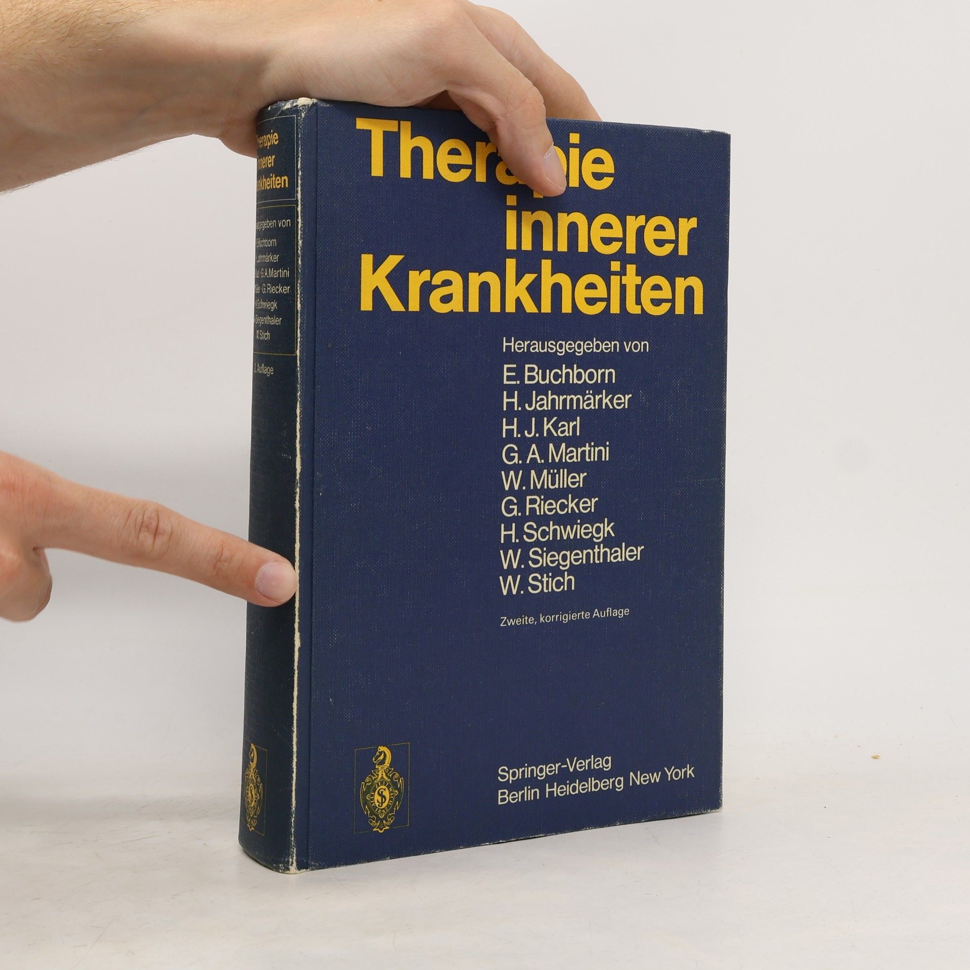 Eberhard Buchborn Therapie innerer Krankheiten