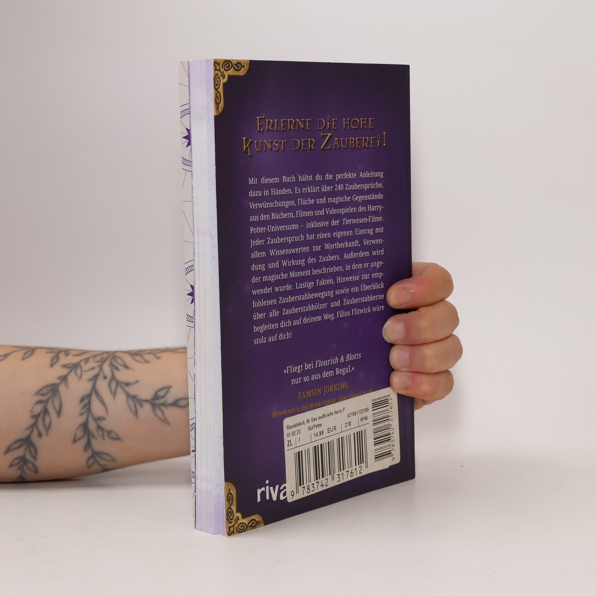 Millicent Shacklebolt Das inoffizielle Harry-Potter-Buch der Zaubersprüche und magischen Gegenstände