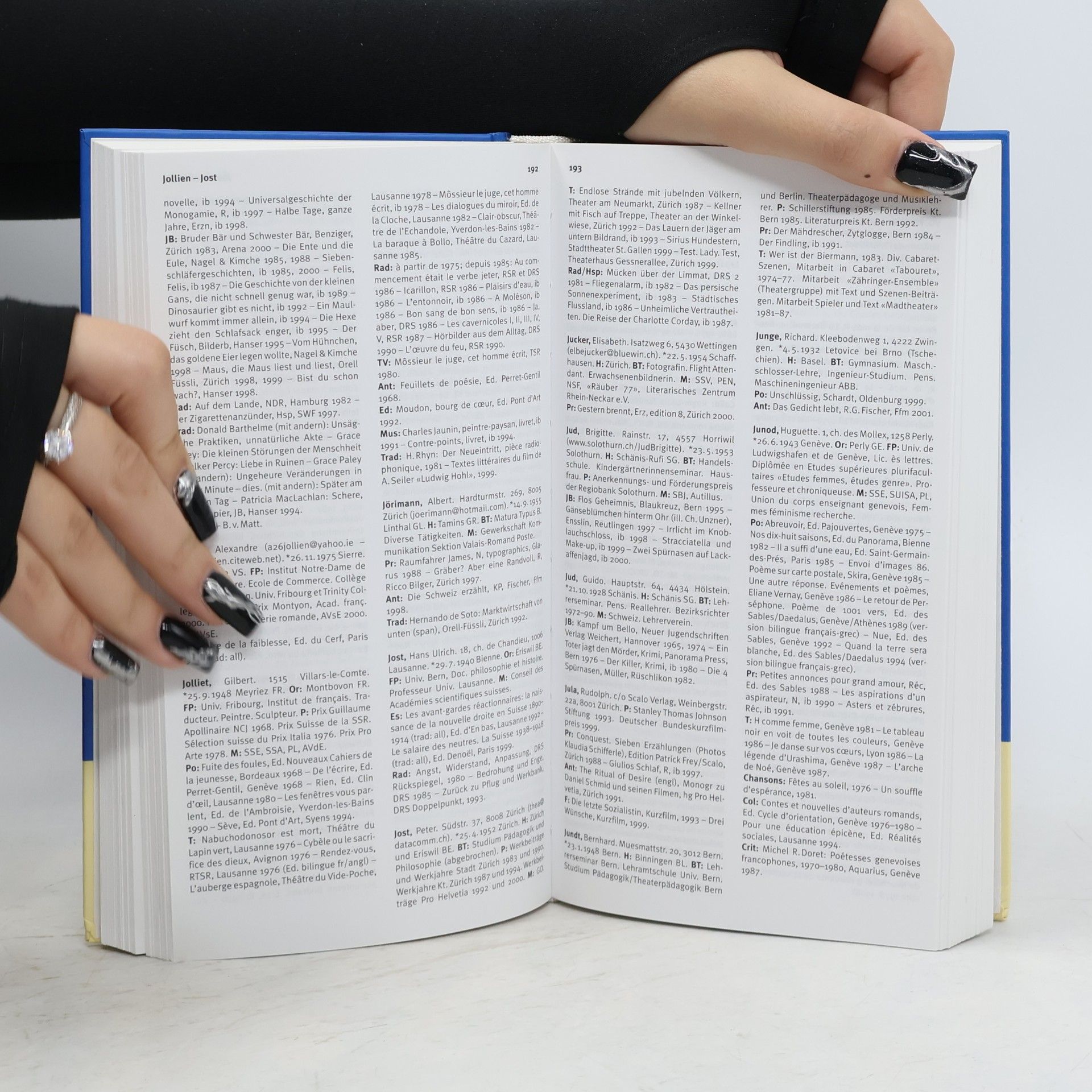 Anne-Lise Delacrétaz Schriftstellerinnen und Schriftsteller der Gegenwart