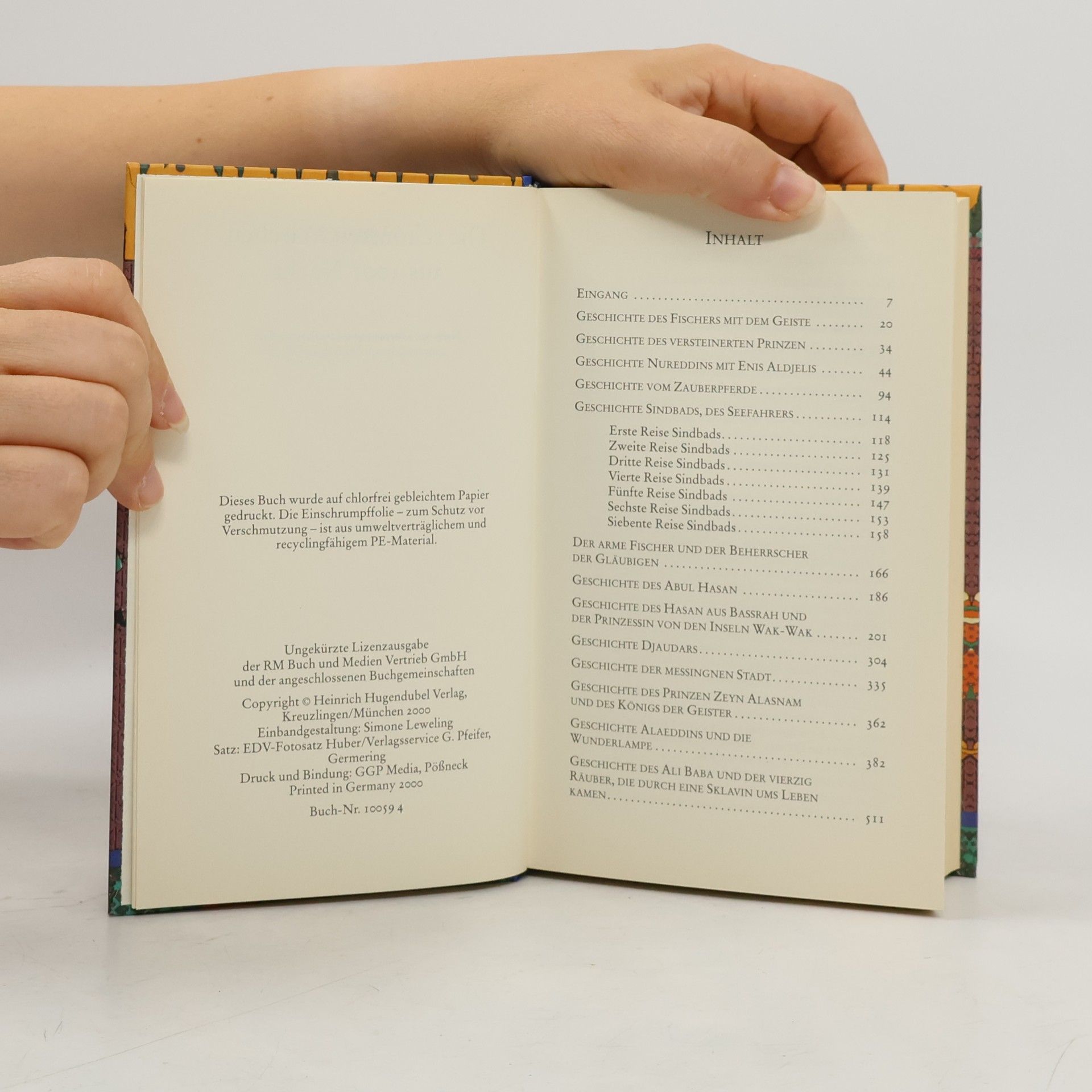 Various authors Die schönsten Märchen aus 1001 Nacht