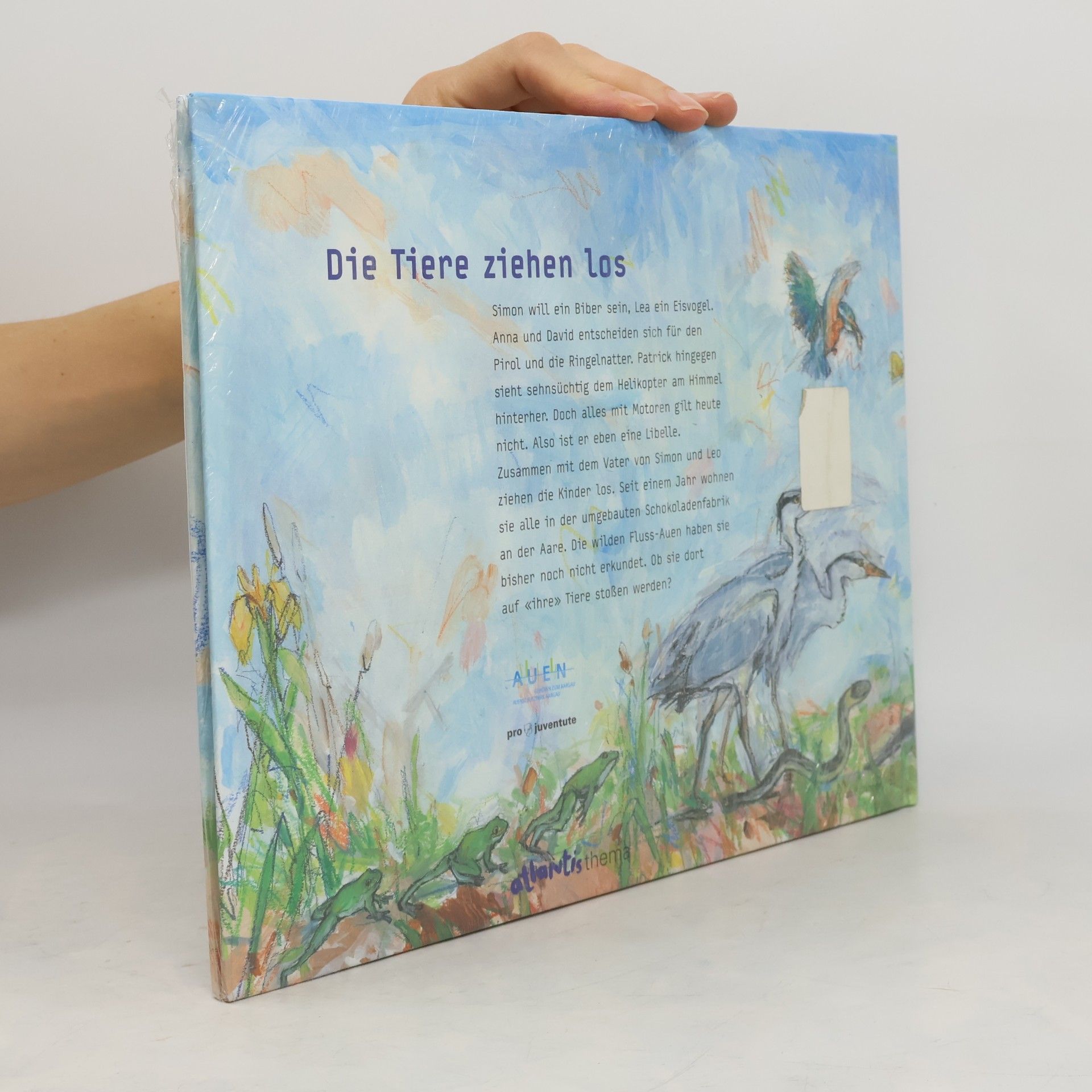 Klaus Merz Die Tiere ziehen los! Begleit-Broschüre im Buch