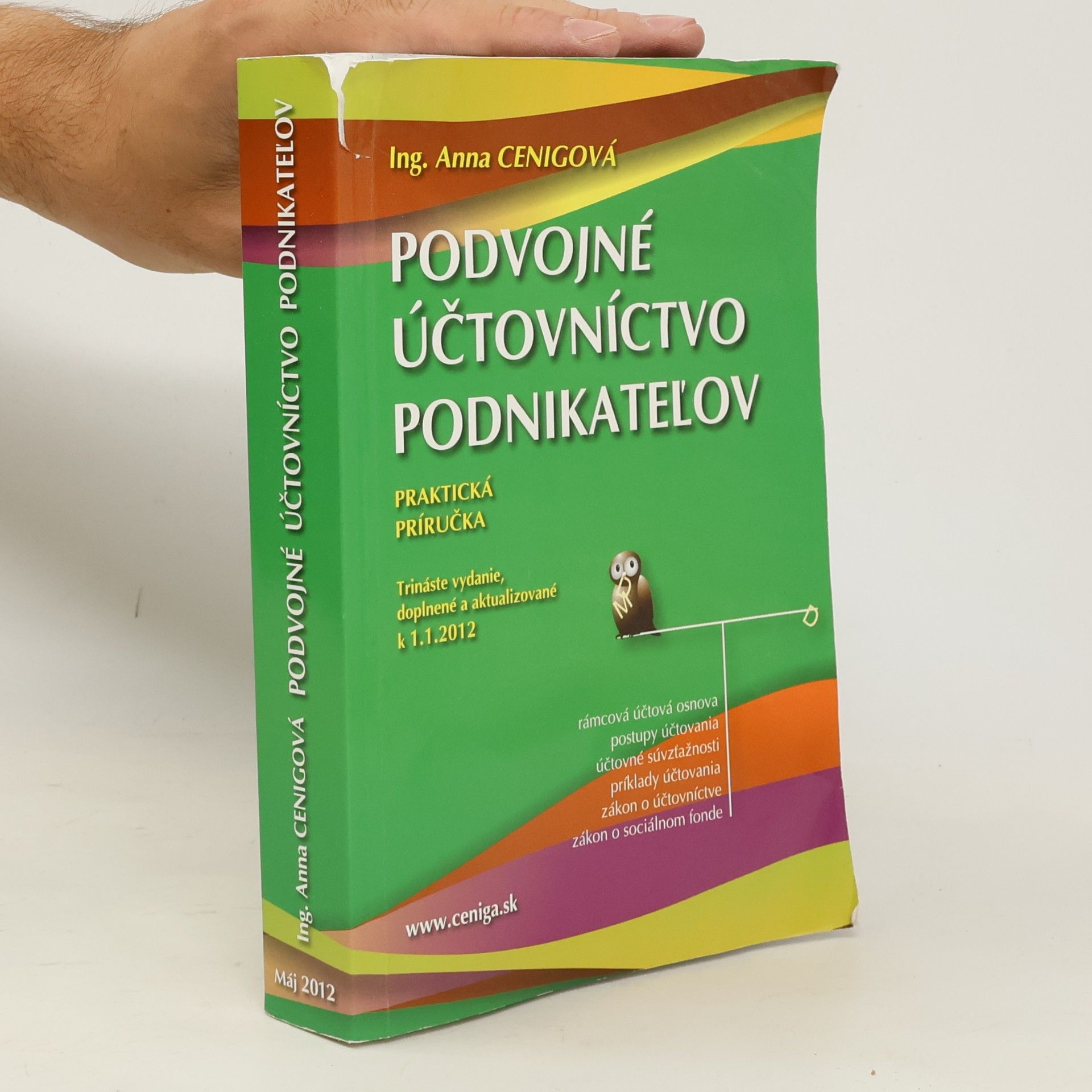 Anna Cenigová Podvojné účtovníctvo podnikateľov
